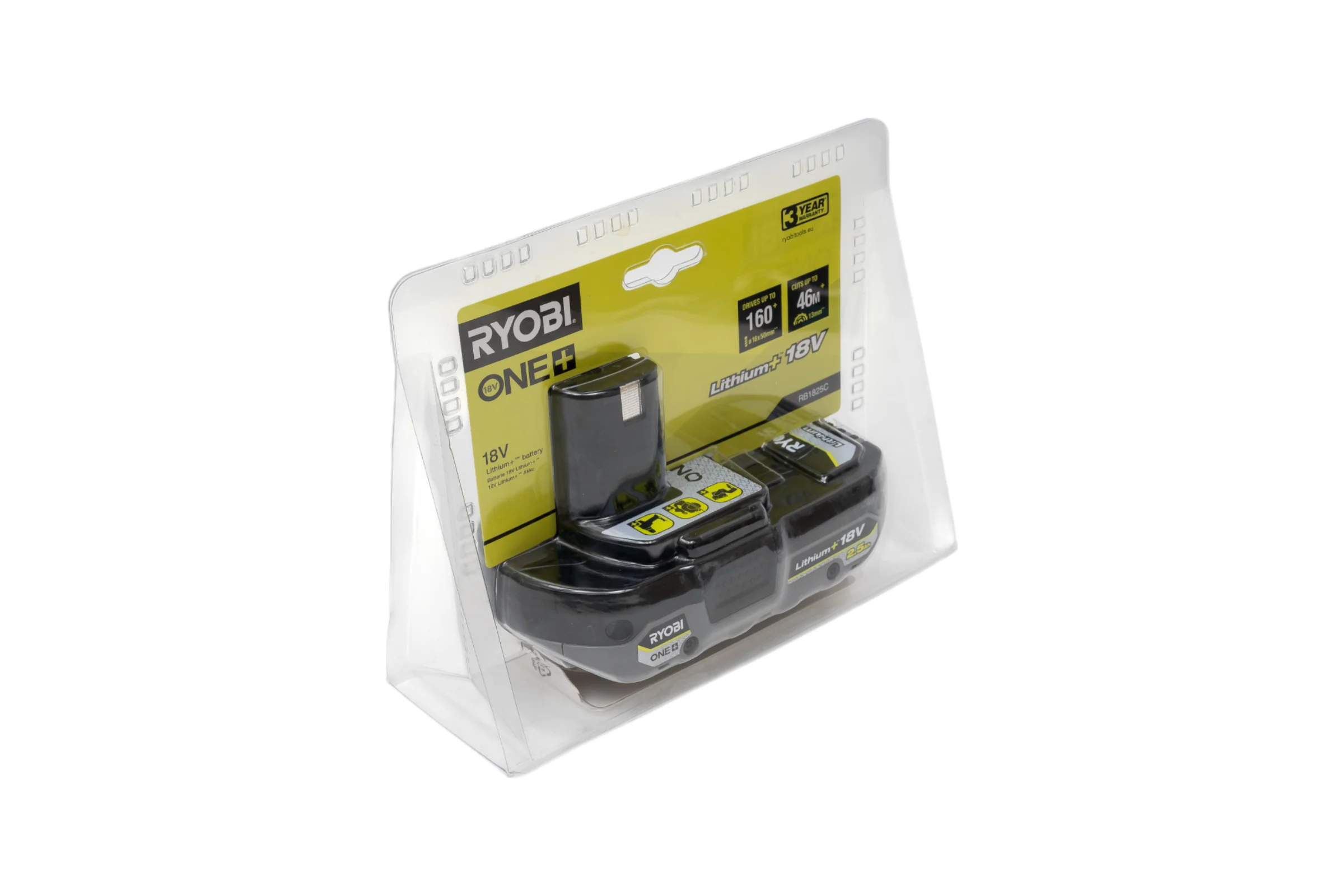 Аккумулятор RB1825C ONE+ 18В, 2.5Ач Ryobi 5133005516