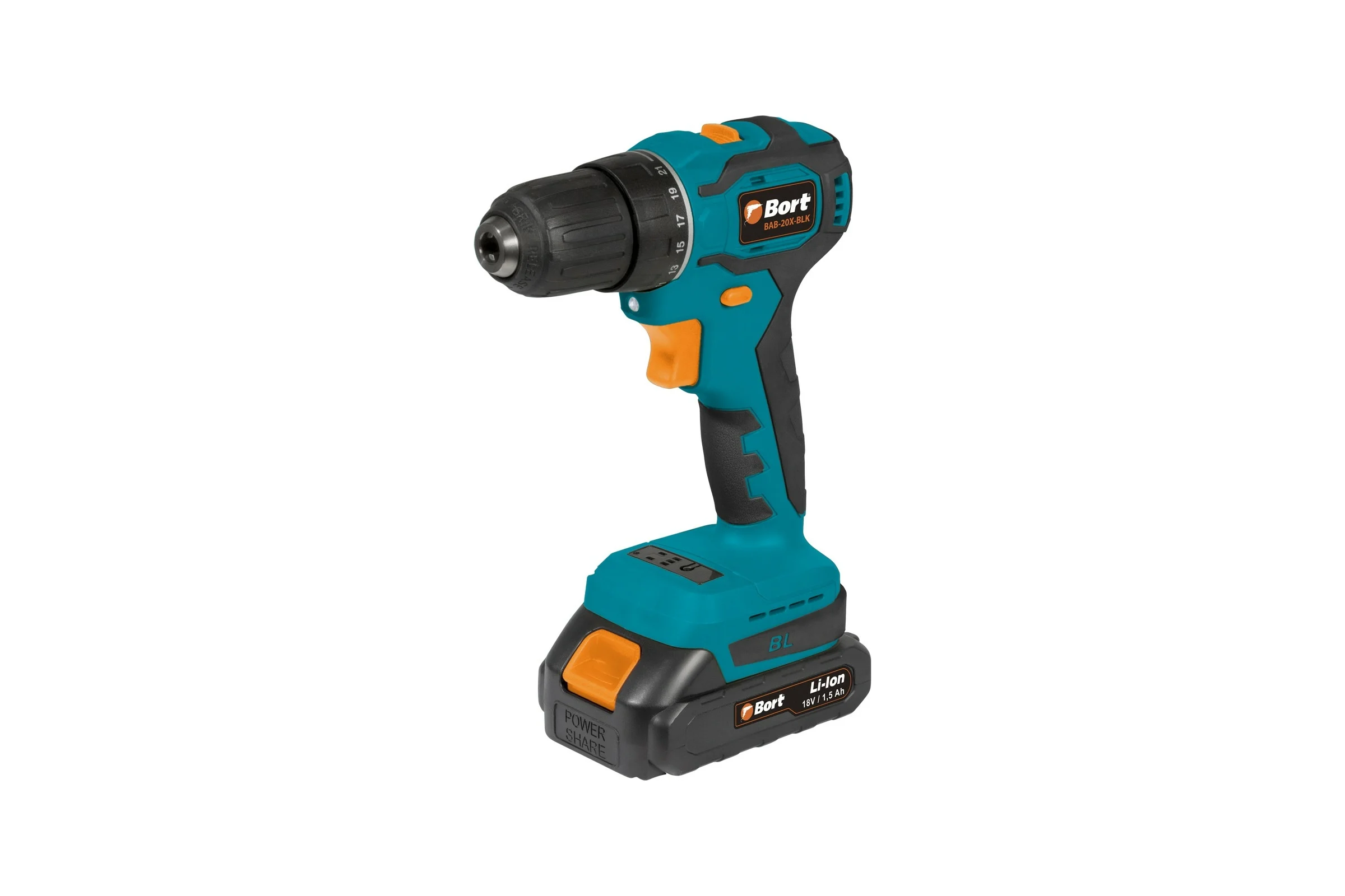 Аккумуляторная дрель-шуруповерт BORT BAB-20X-BLK 93412611