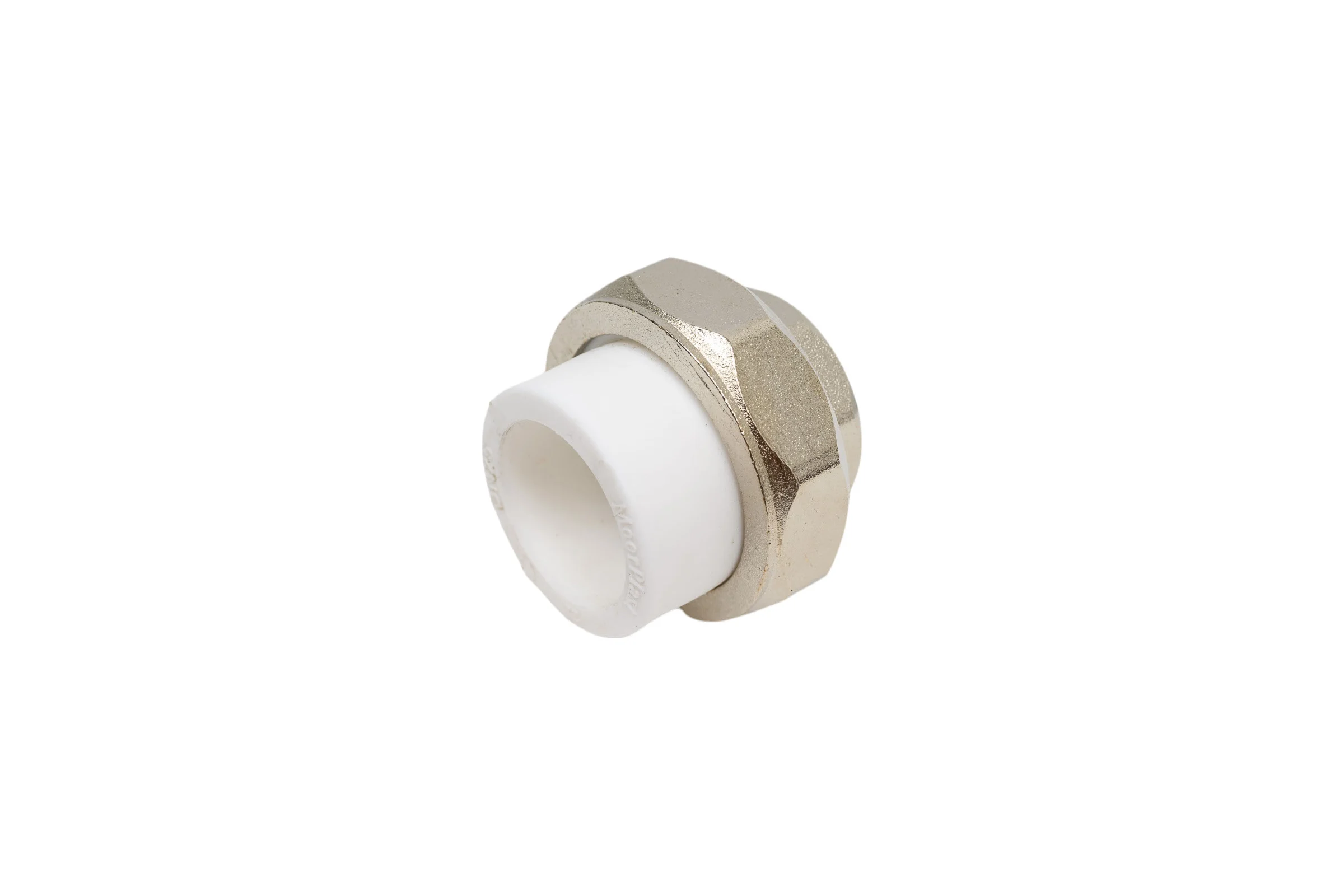Разъемная муфта PPRC MeerPlast Дн25х20 Ру25 белая внутренняя резьба D200-00496