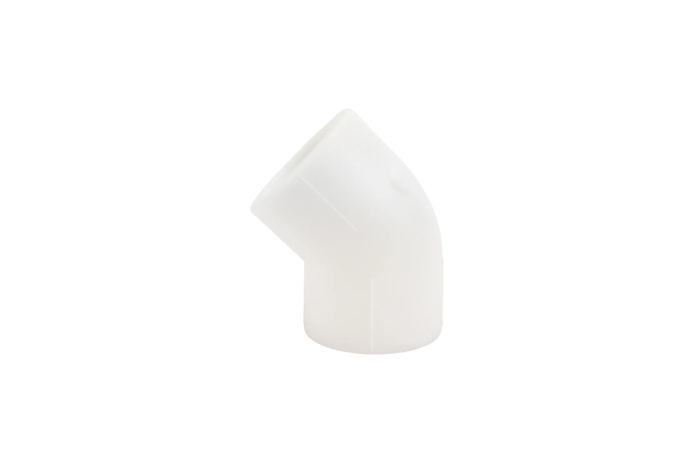 Угольник MeerPlast PP-RC белый Дн20 Ру25 45гр под пайку D200-00962