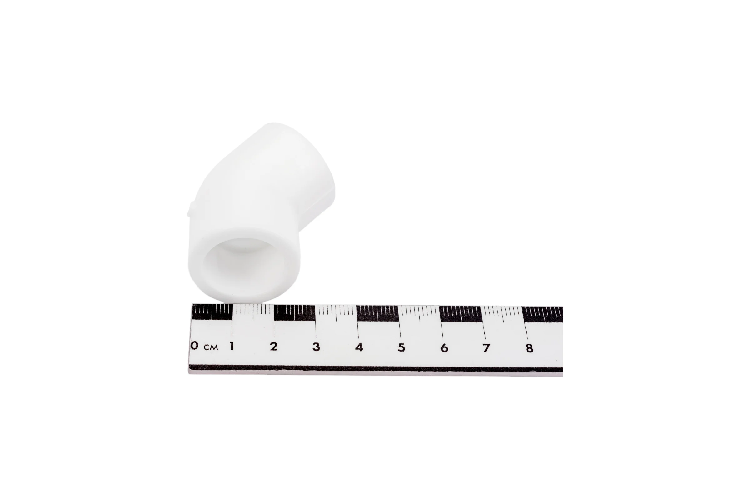 Угольник MeerPlast PP-RC белый Дн20 Ру25 45гр под пайку D200-00962