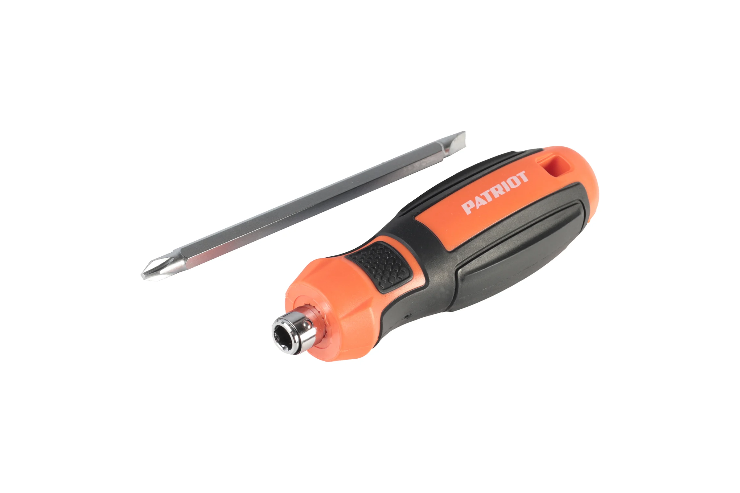 Отвертка с двусторонним стержнем PATRIOT CR-V, PH2-SL6x100, 2-х компонентная рукоятка Patriot (1165) 350003302