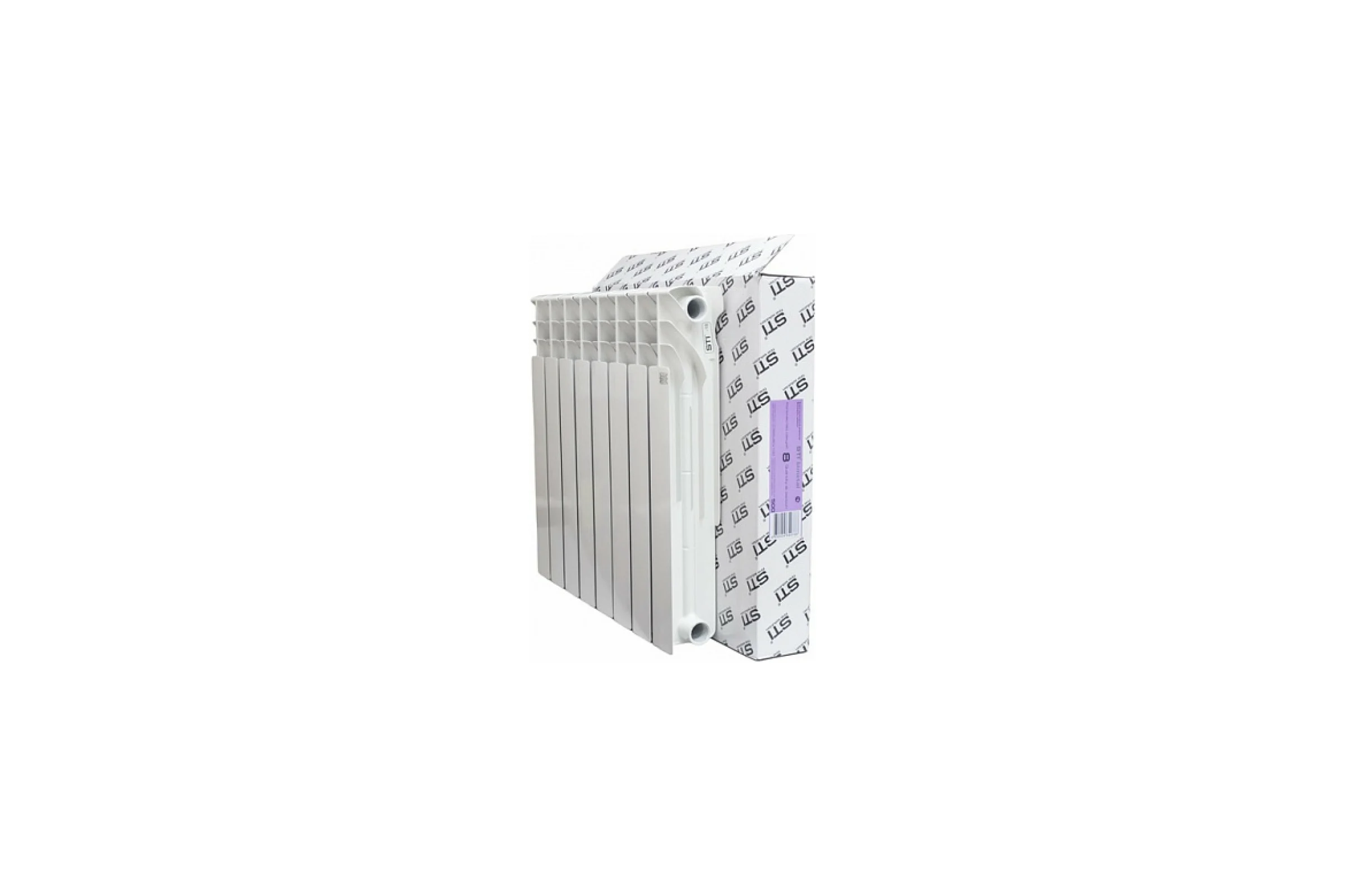 Биметаллический радиатор STI Bimetal 500-100 6 секций D220-00100