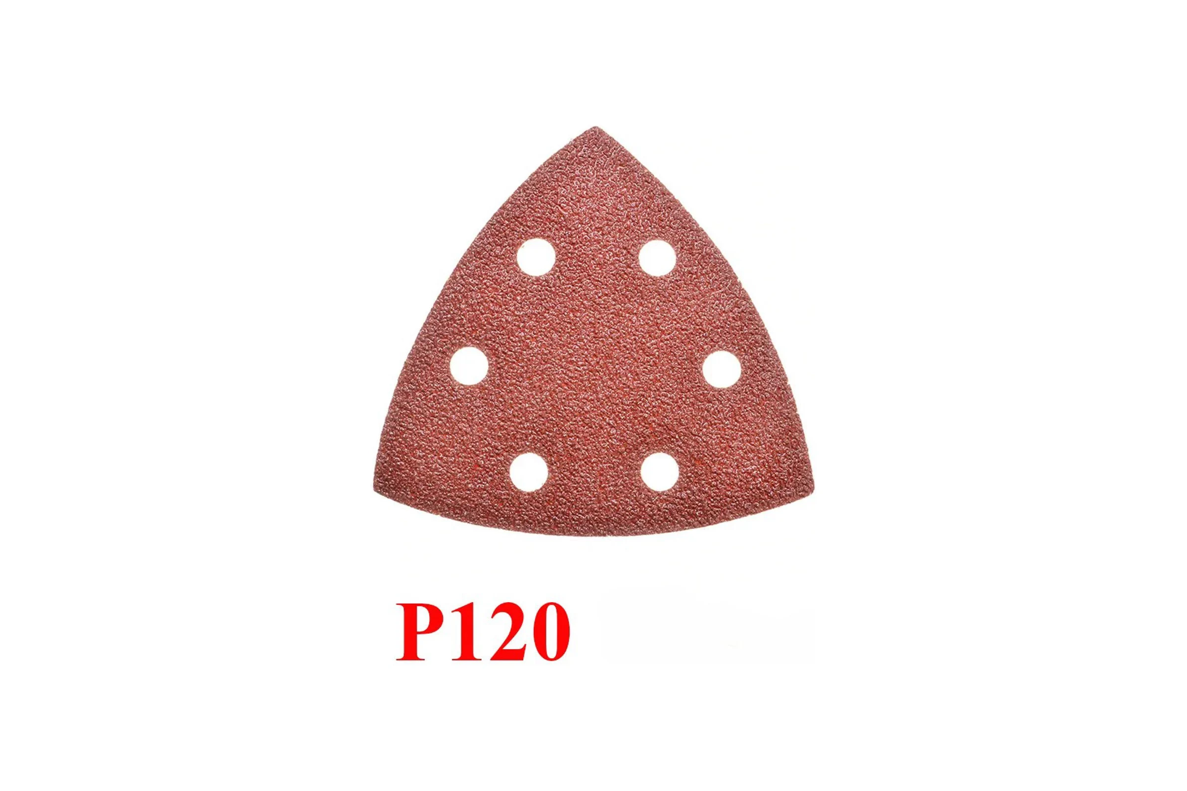Треугольный шлифовальный лист Vitatools 90 мм, Р120 T-P120-90-6