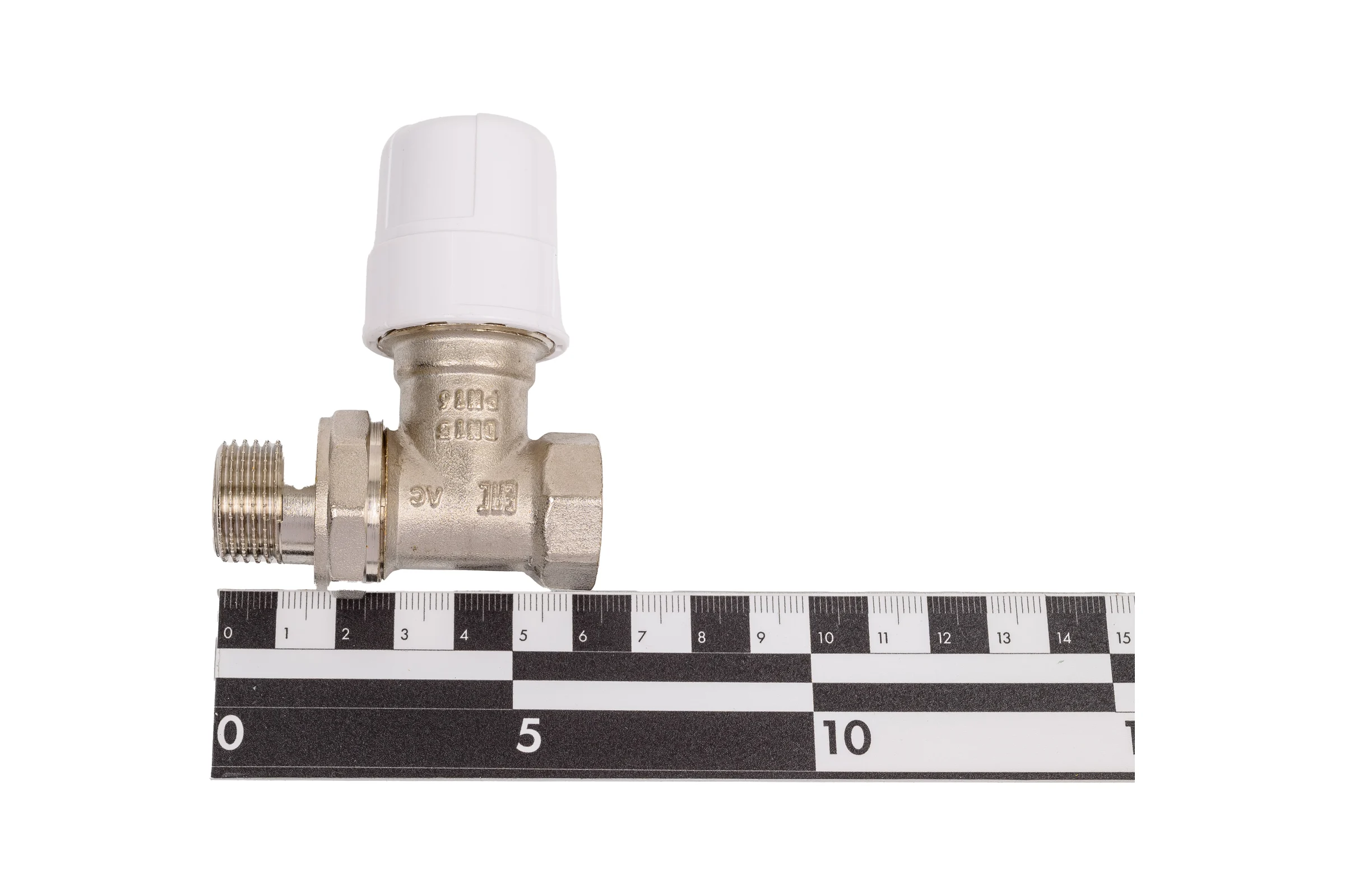 Термостатический клапан прямой STI Ду15 (1/2") Ру10 D220-01831
