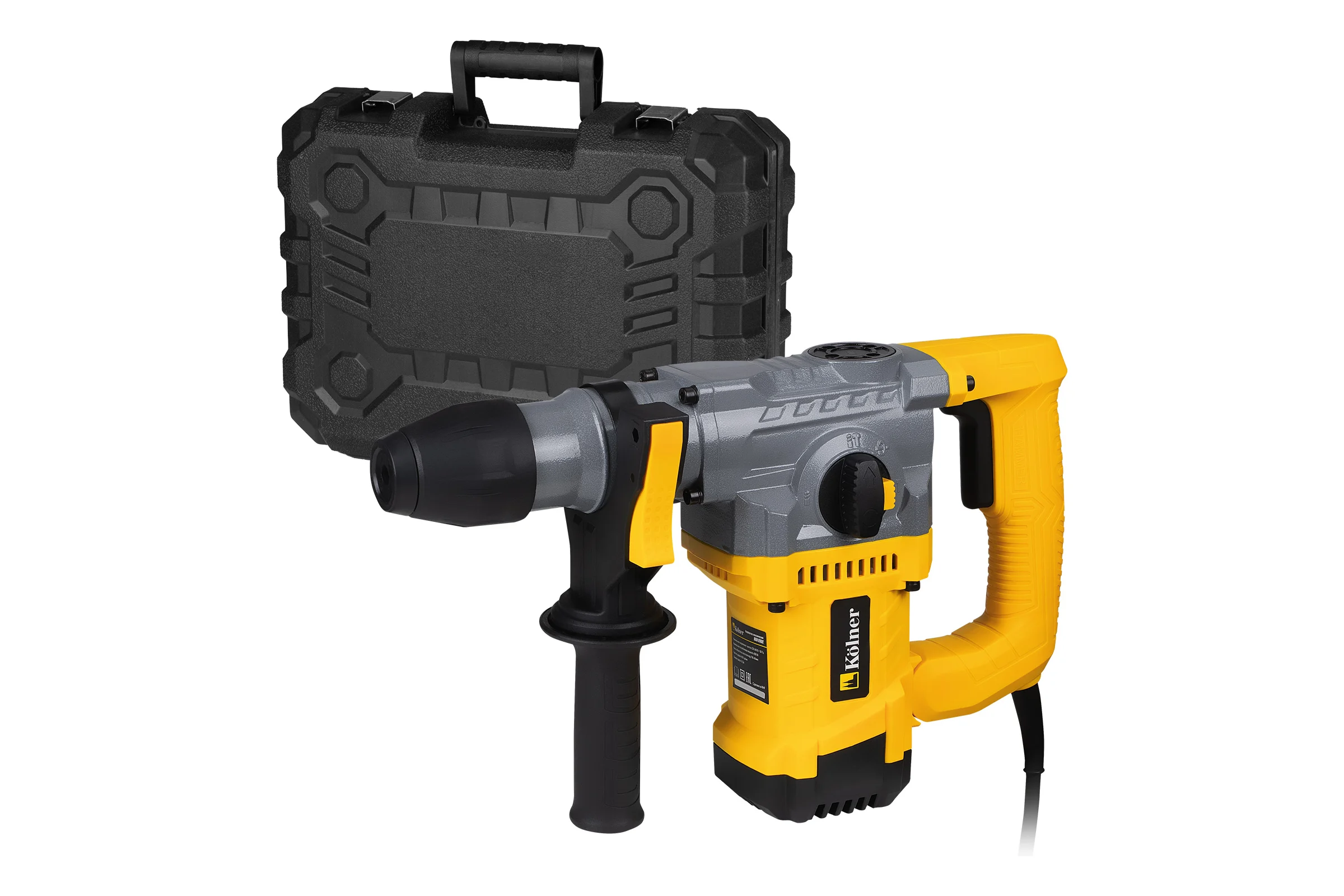 Перфоратор Kolner KRH 890C, 890Вт, SDS-plus, 4.5Дж, кейс 8030300264