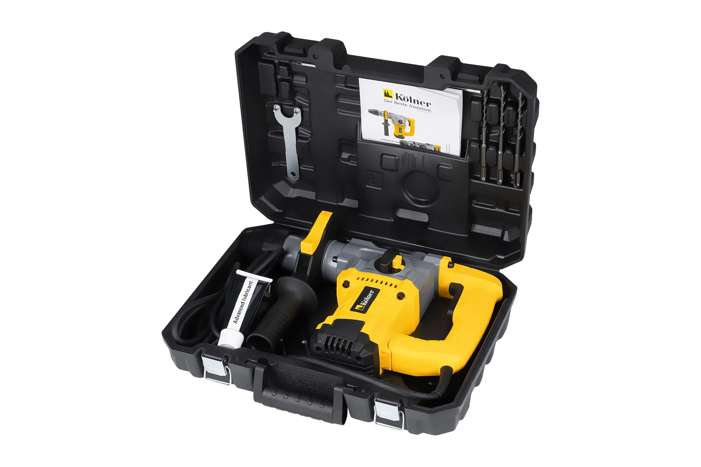 Перфоратор Kolner KRH 890C, 890Вт, SDS-plus, 4.5Дж, кейс 8030300264