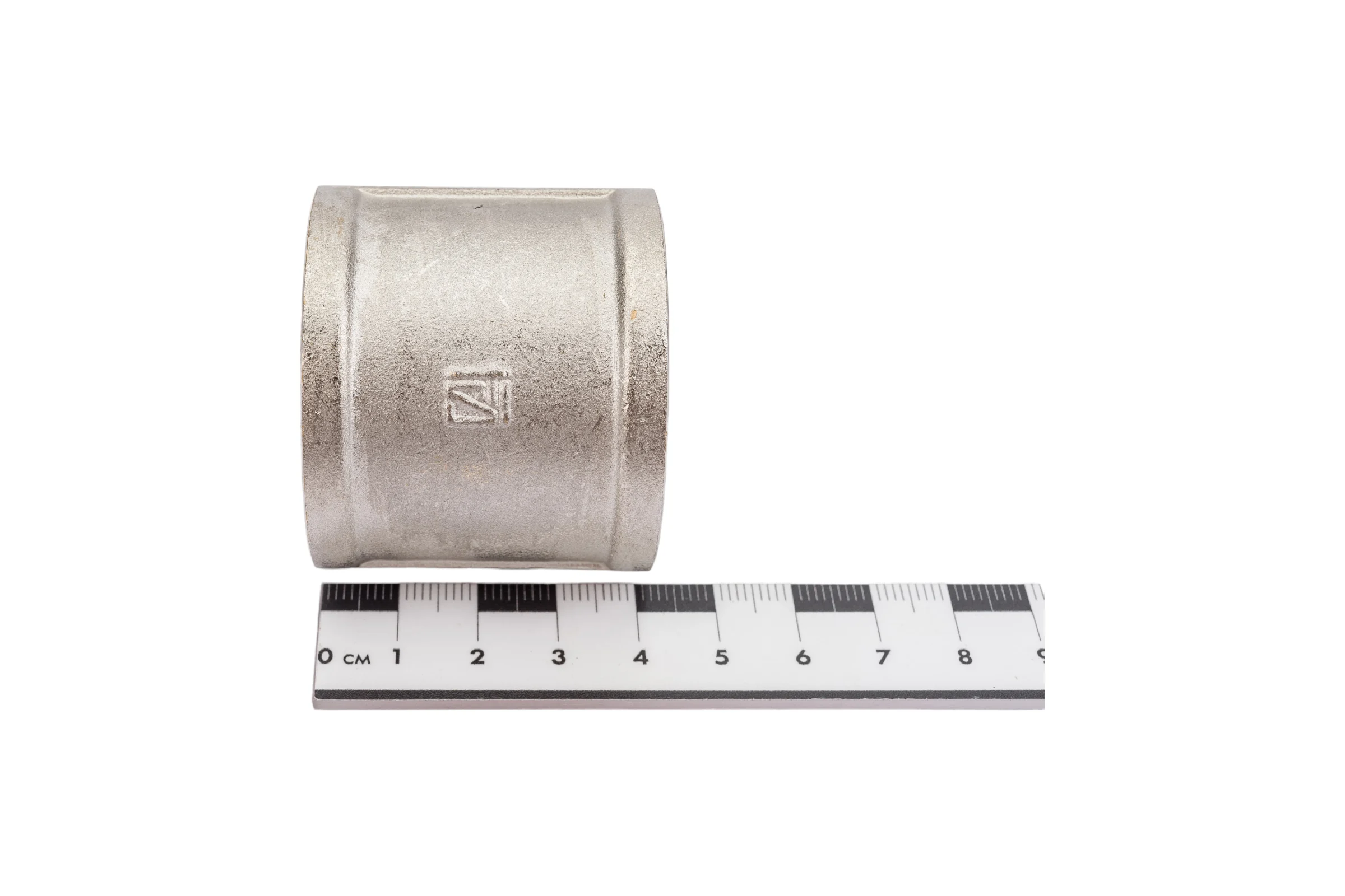 Муфта STI латунная Ду32 (1 1/4") Ру16 никелированная D270-00419