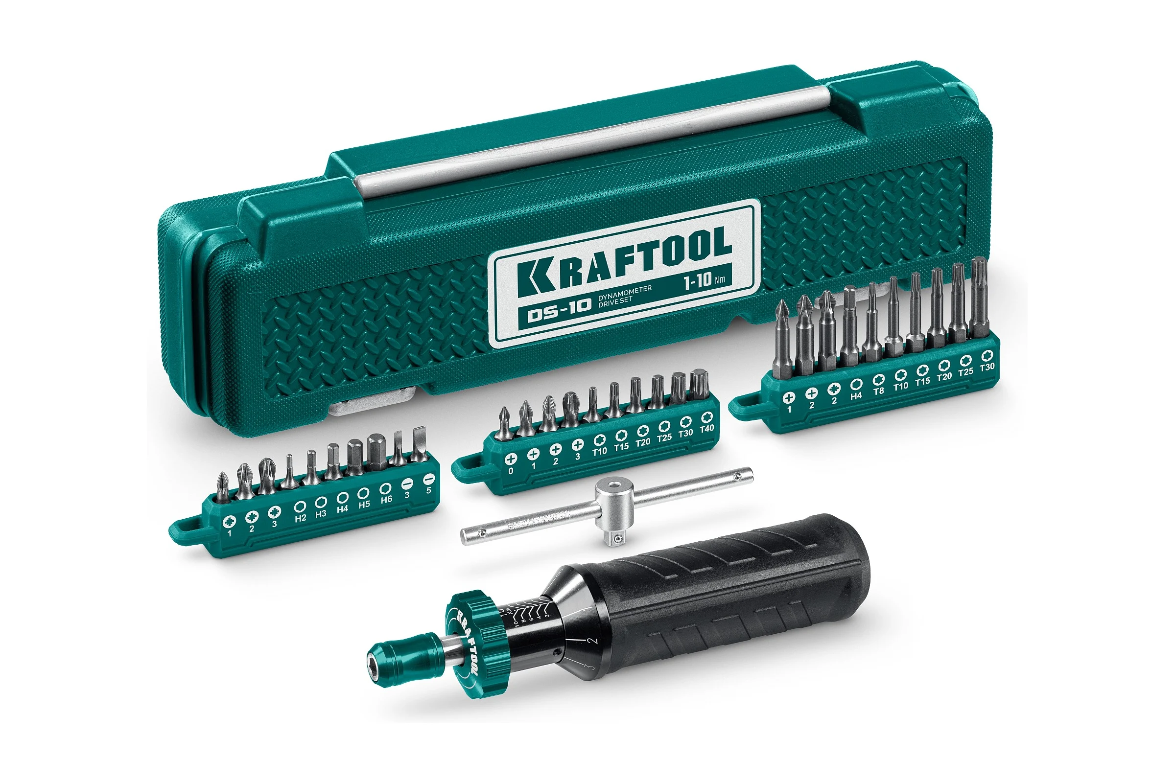 Динамометрическая отвертка KRAFTOOL 1-10 Нм 64037