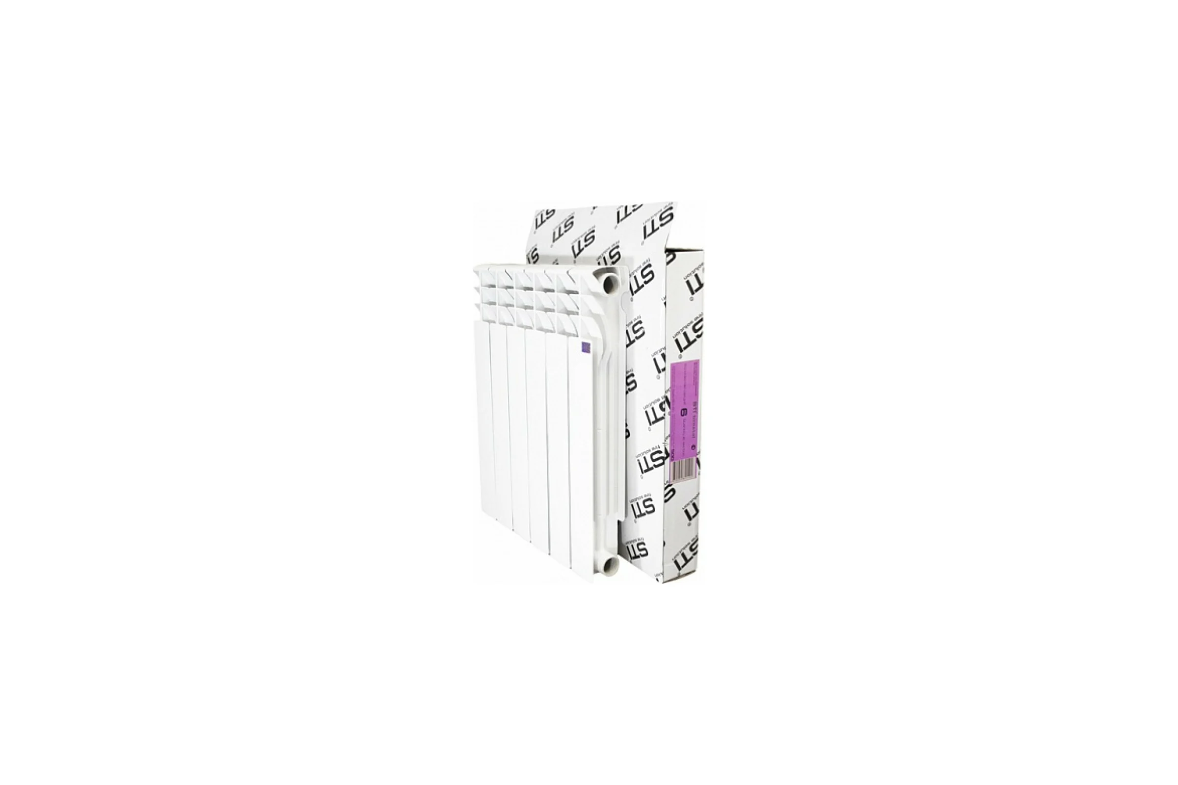Биметаллический радиатор STI Bimetal 500-80 6 секций D220-00105 Т0000001036