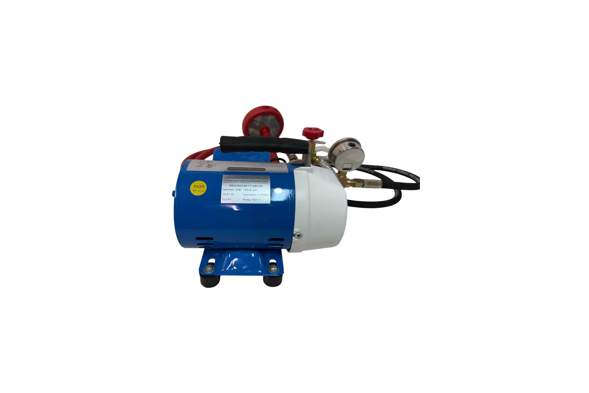 Электрический опрессовочный насос REALREZ RPTP-DSY-60 REZ-RPTP-DSY-60