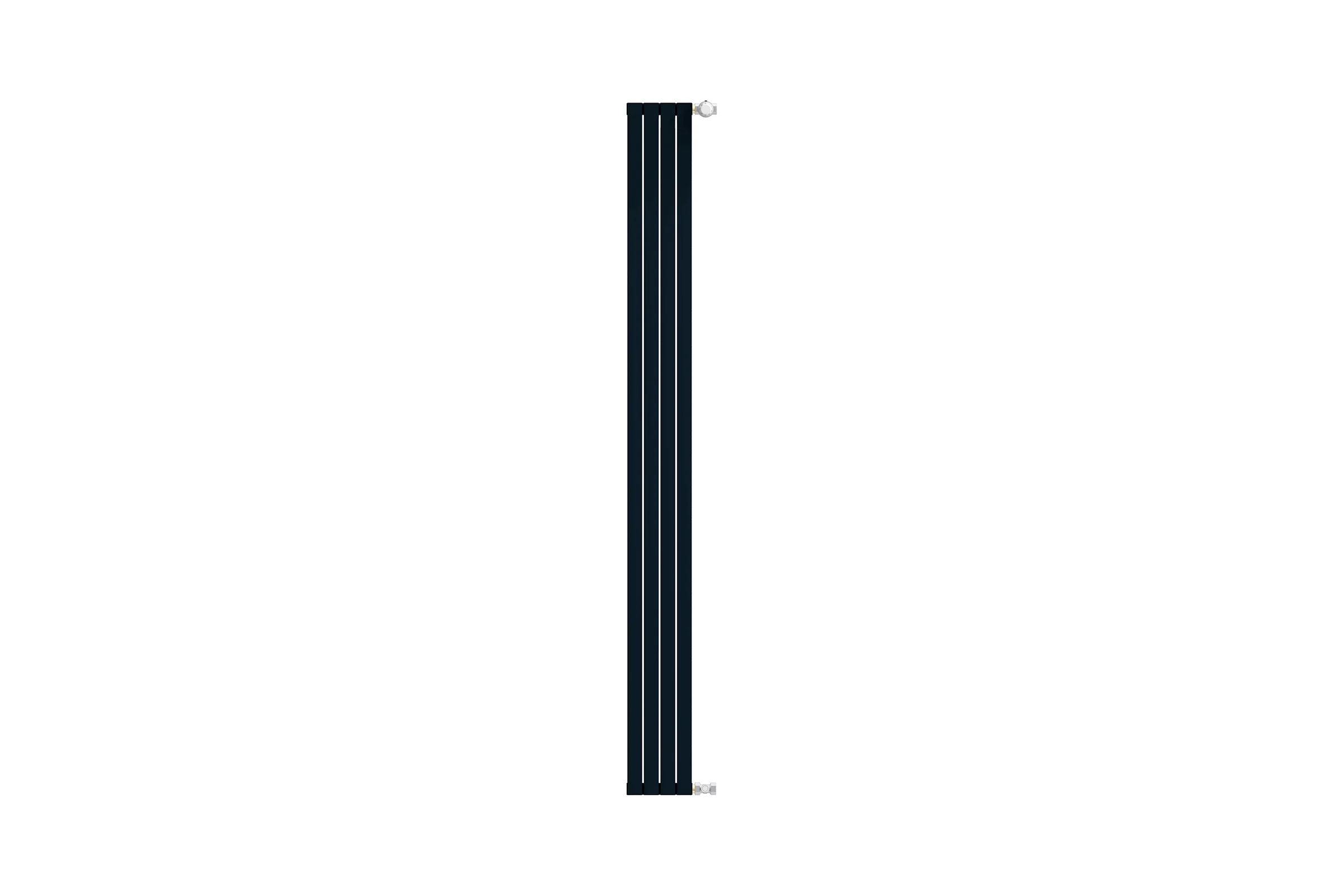 Радиатор КЗТО Соло В 2 -1750-4 RAL9005 матовый СВ217504RAL9005М