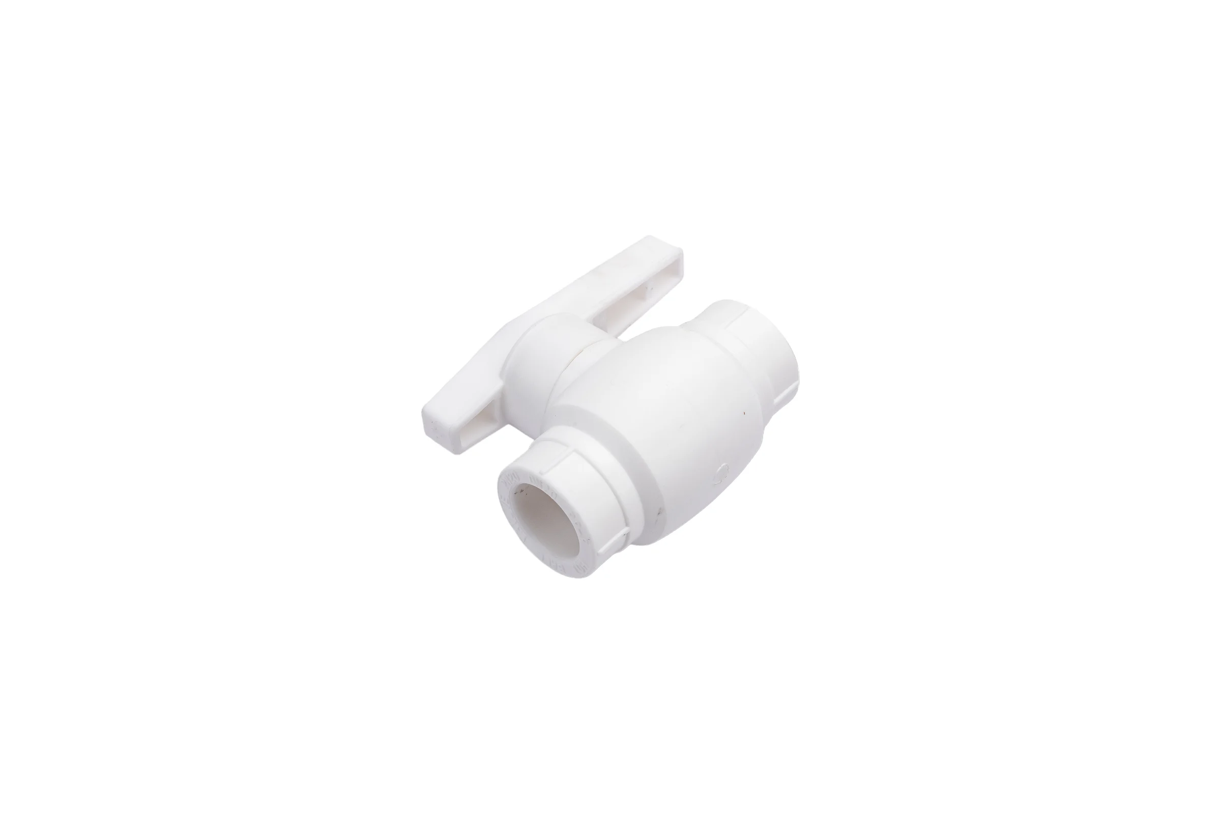 Шаровой кран MeerPlast полипропиленовый PPRC Ду20 Ру25 PRO под приварку D200-00028