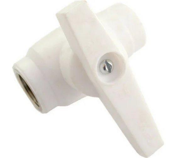 Шаровой кран MeerPlast полипропиленовый PPRC Ду20x1/2" Ру25 ВР/ПП D200-00026 031120210000045679