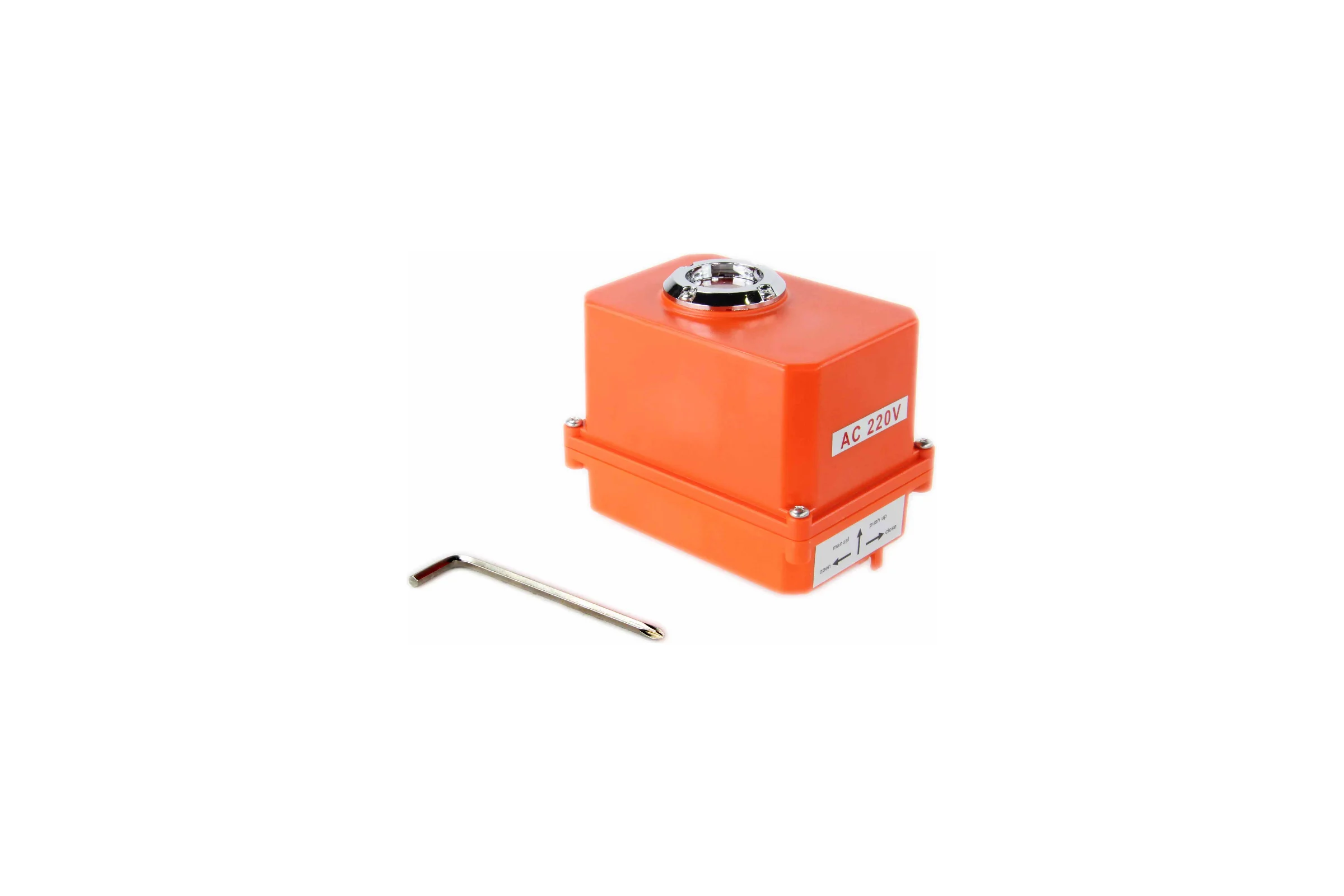 Четвертьоборотный электропривод DN.ru QT-003 220В MINI D300-00408