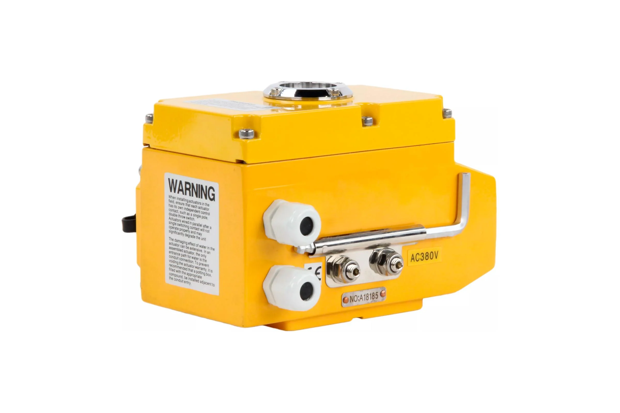 Четвертьоборотный электропривод DN.ru QT-015 380В D300-00428