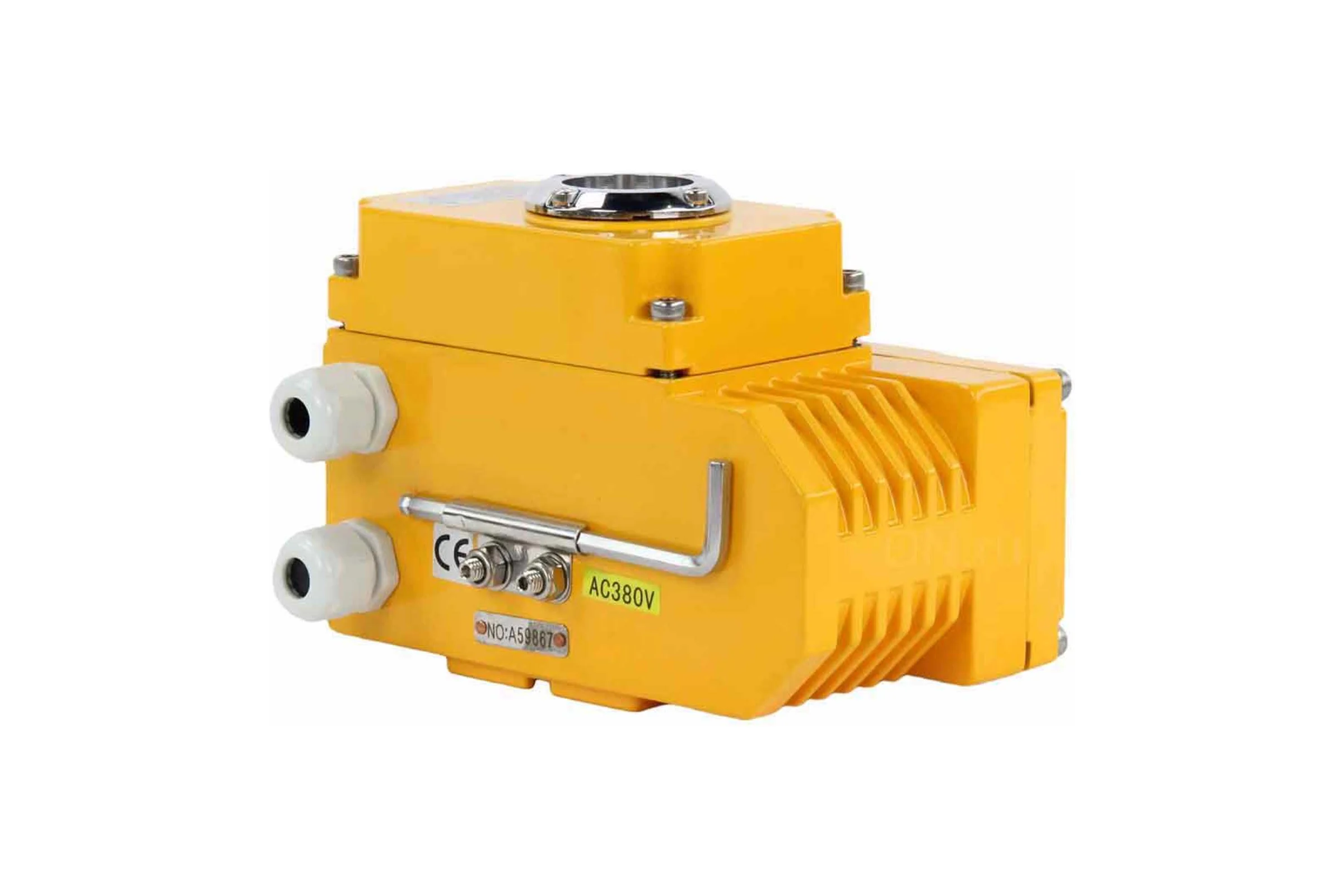 Четвертьоборотный электропривод DN.ru QT-005 380В D300-00412