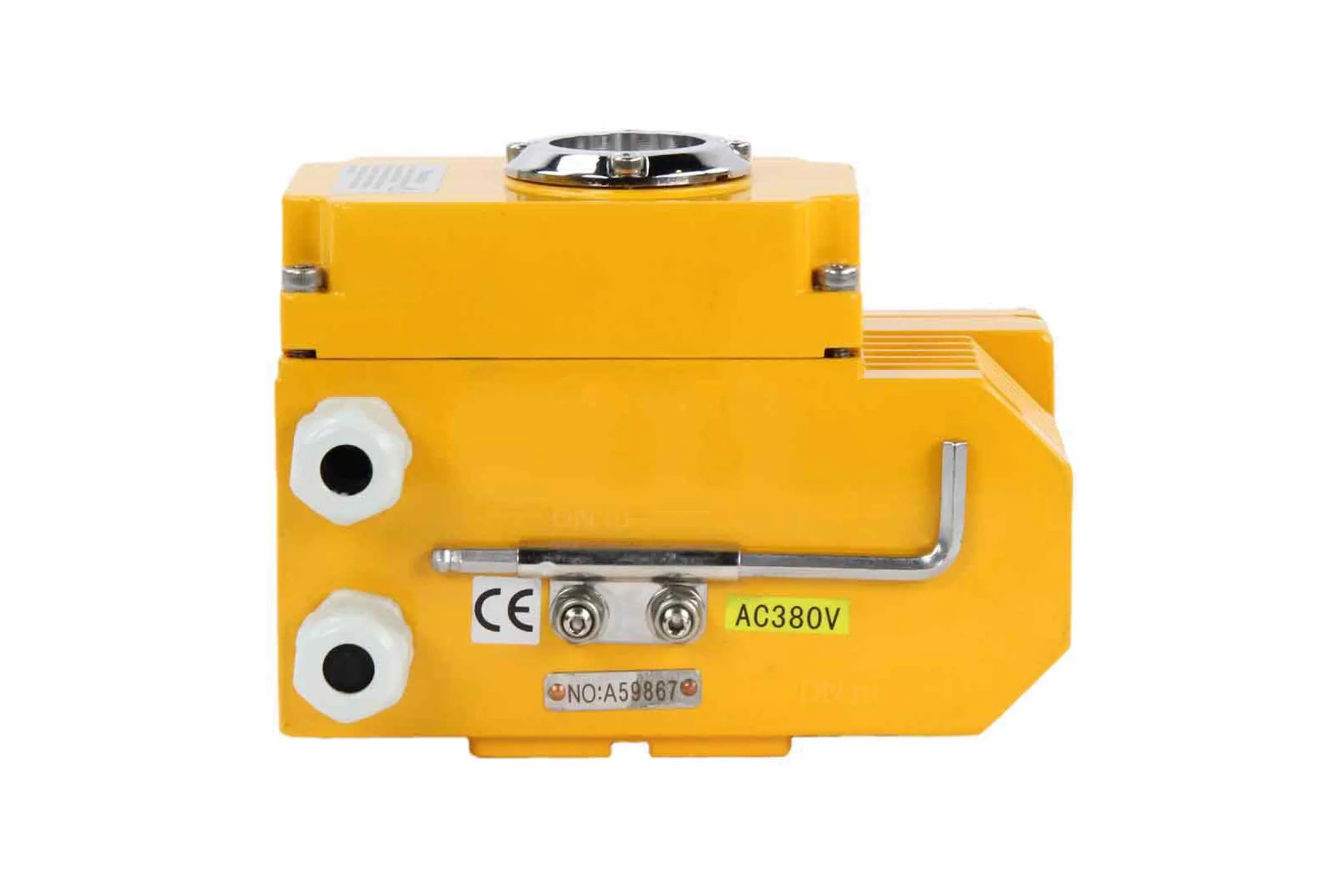 Четвертьоборотный электропривод DN.ru QT-005 380В D300-00412