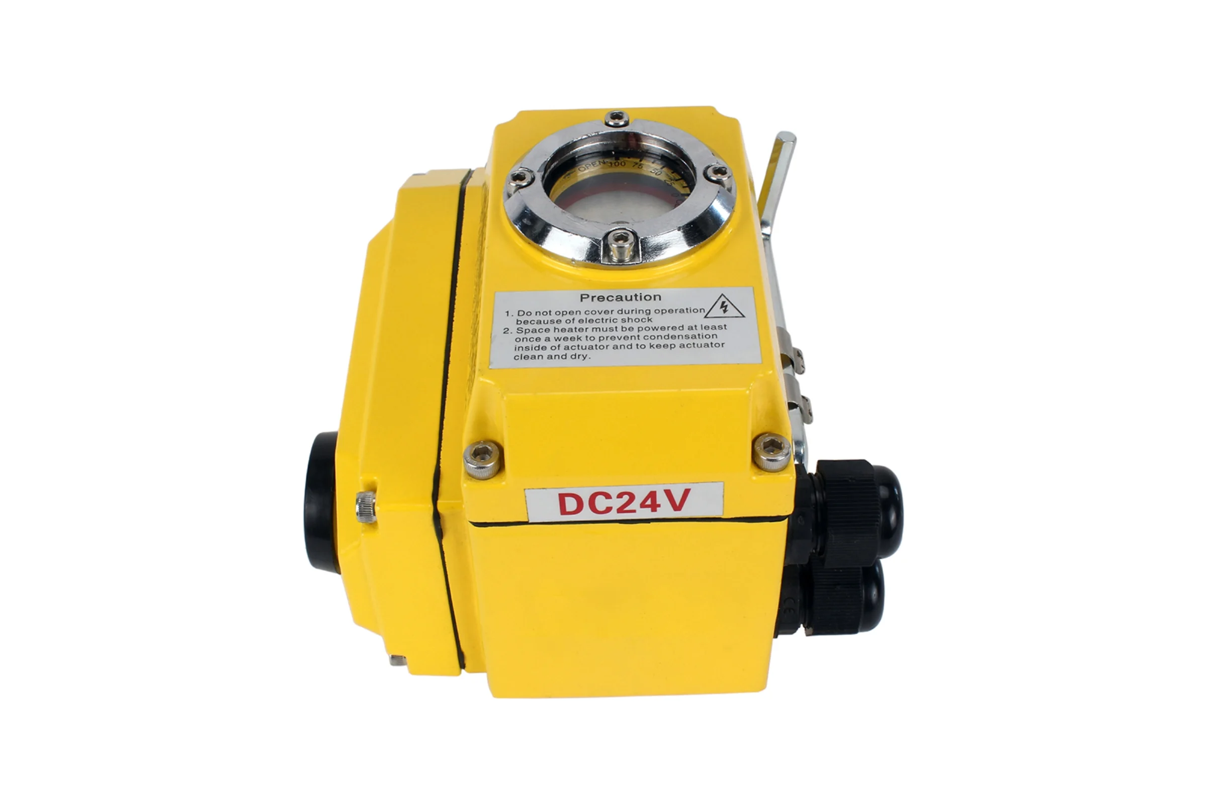Четвертьоборотный электропривод DN.ru QT-010 24В D300-00423