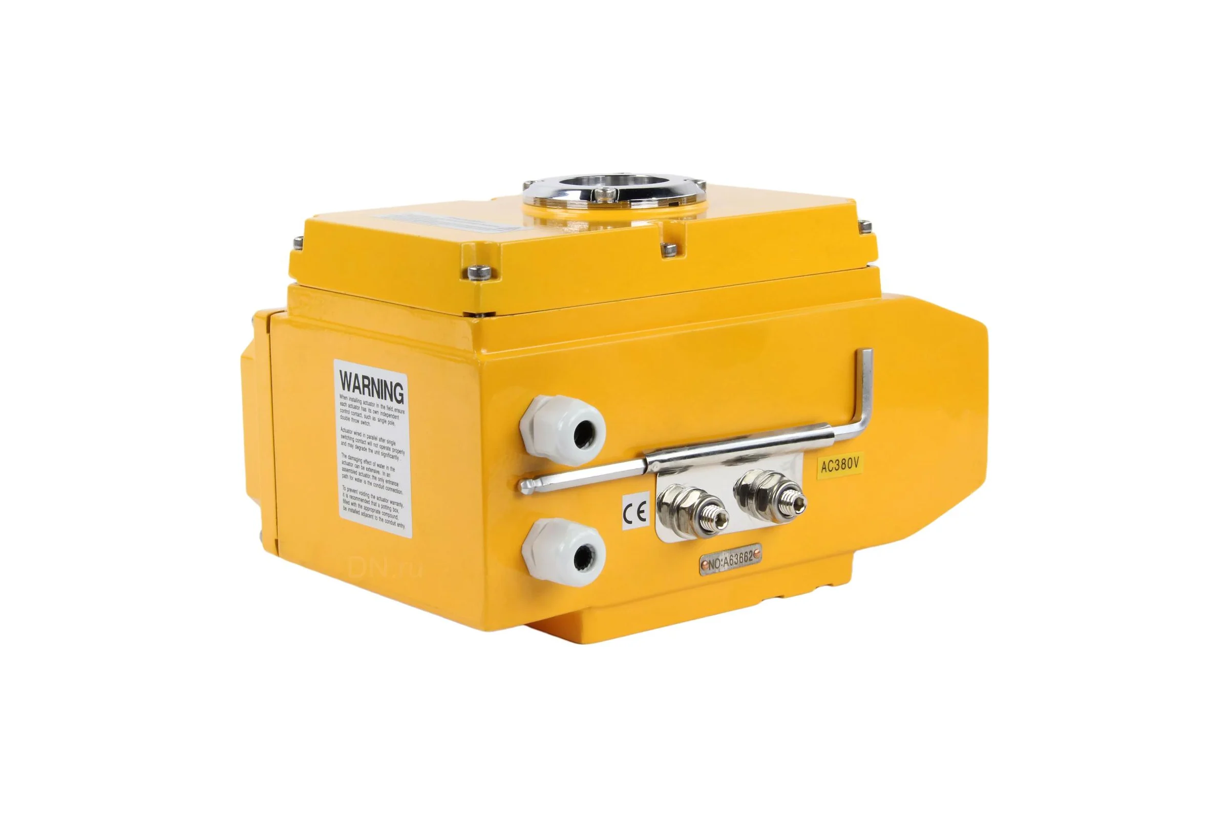 Четвертьоборотный электропривод DN.ru QT-100 380В D300-00447