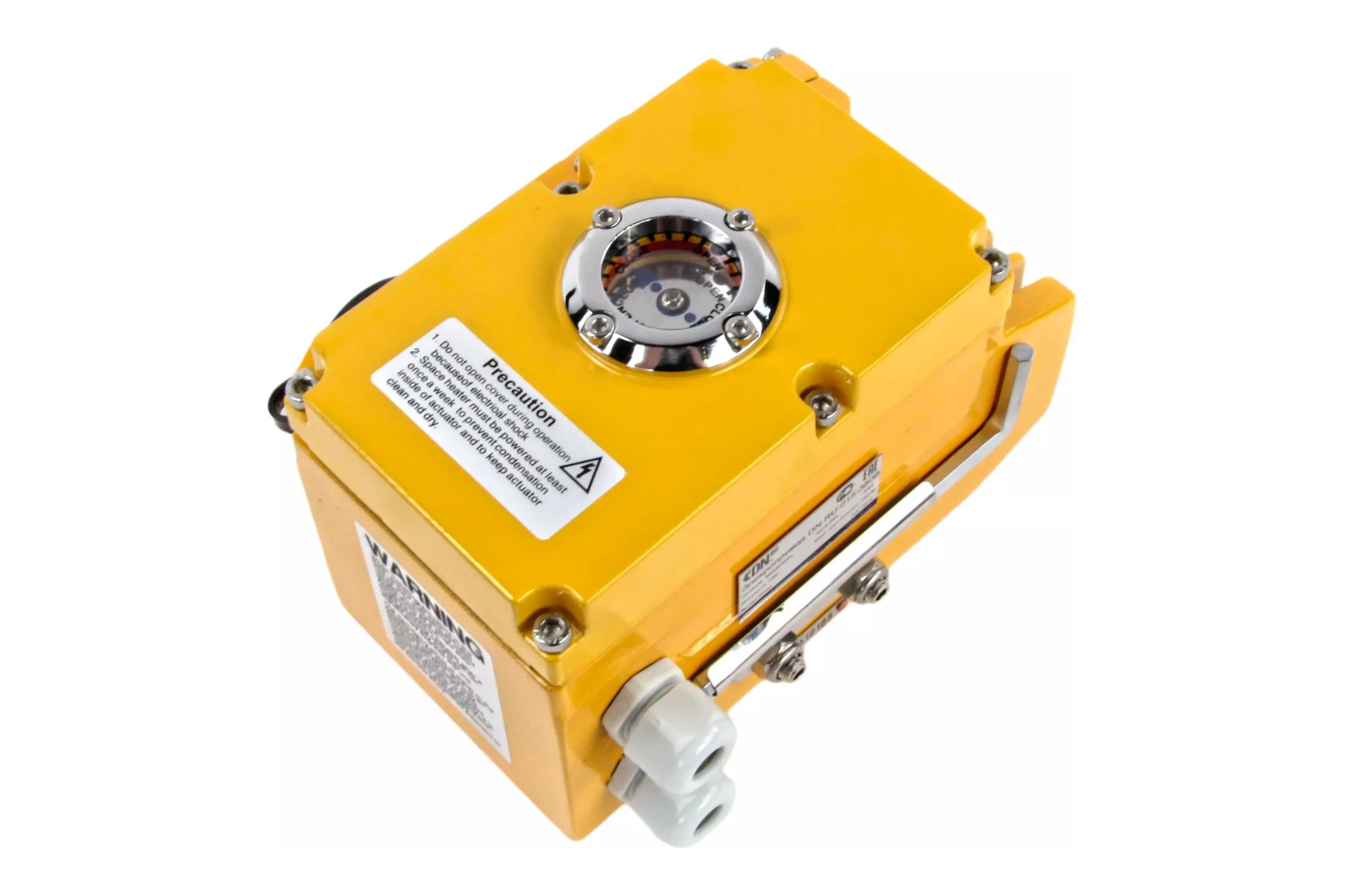 Четвертьоборотный электропривод DN.ru QT-020 380В D300-00431