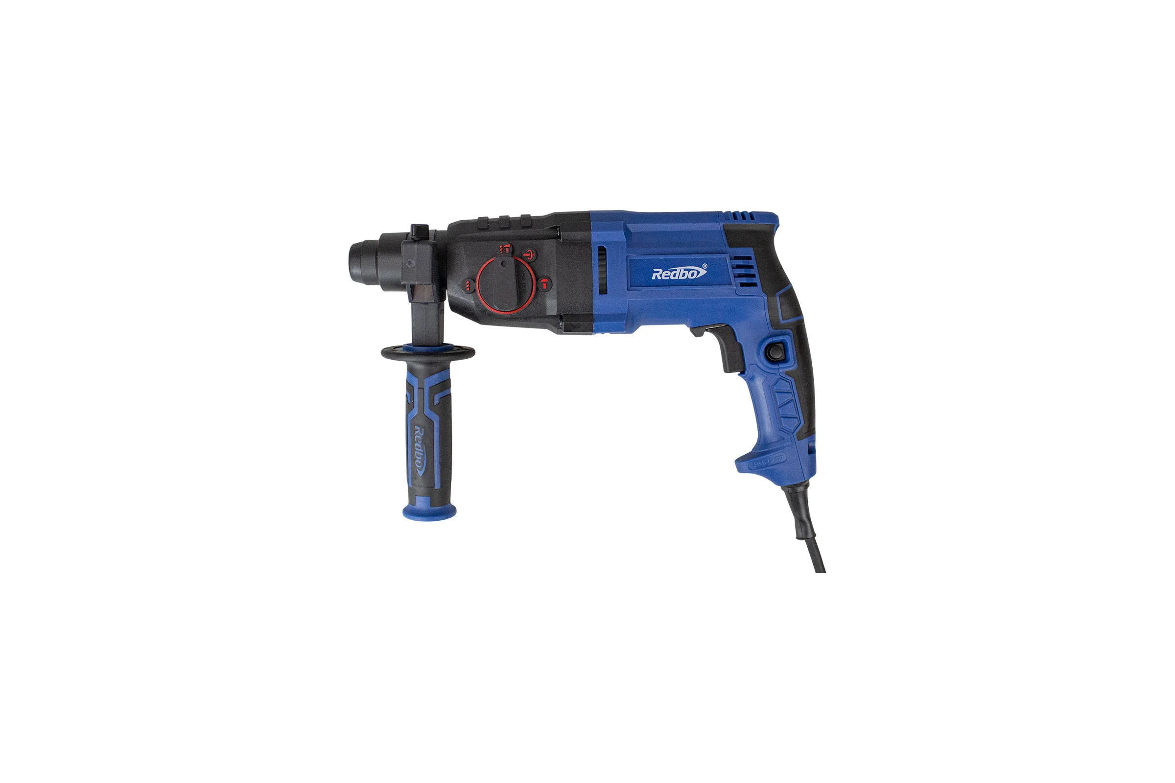 Перфоратор электрический Redbo RHD-24/950 (950Вт, 24мм, три режима, 1.7Дж, 0-1000об/мин, кейс) 39834