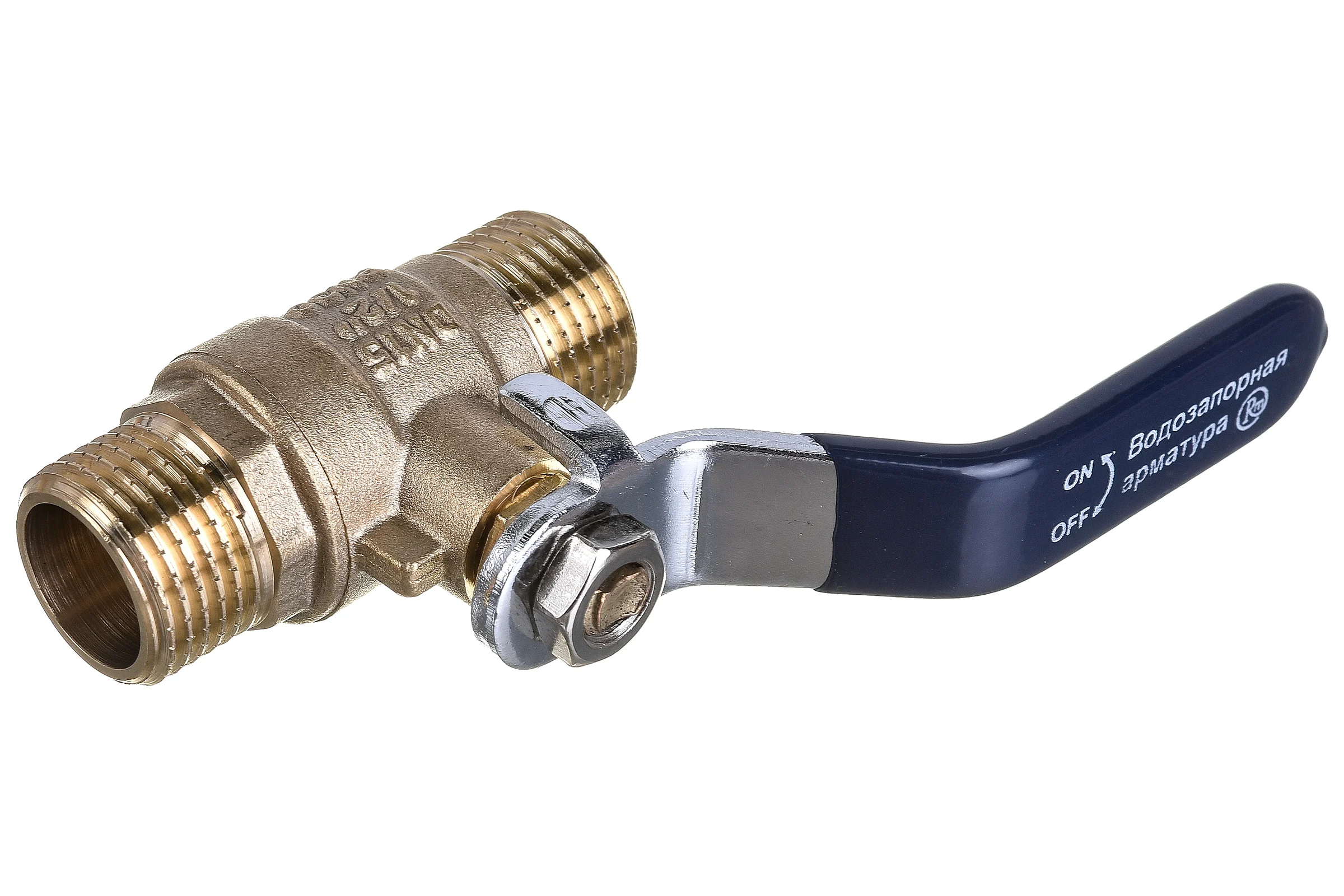 Шаровой кран ZOX 1/2'' нар/нар, рукоятка 547437