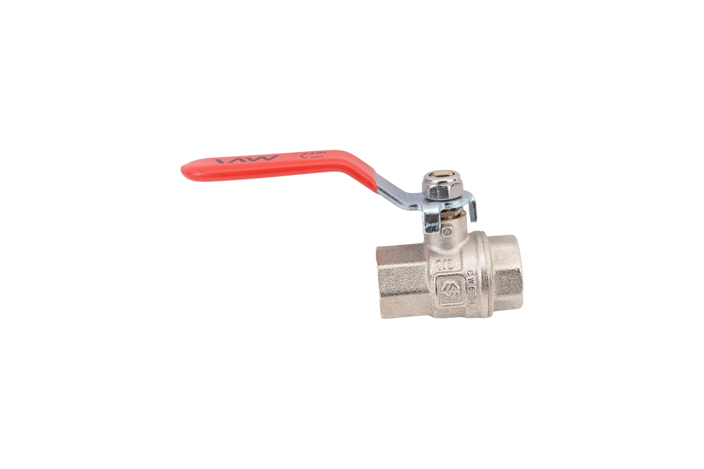 Шаровой кран MVI полнопроходной 1/2" внутренняя-внутренняя, ручка BV.511.04