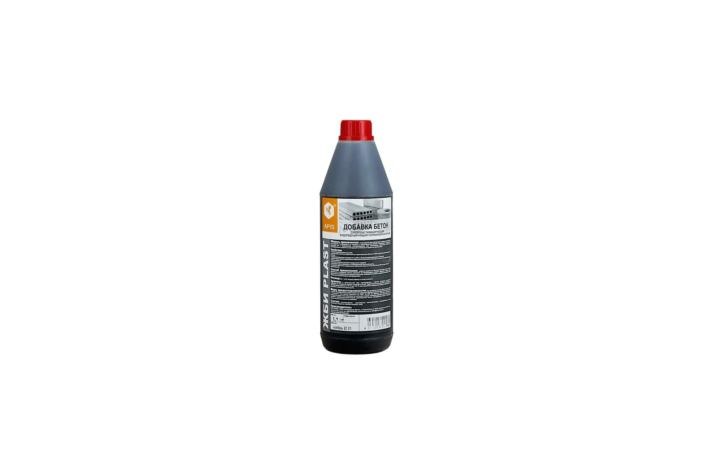Добавка в бетонные растворы APIS ЖБИ PLAST (бутылка; 1.1 кг) 4665296517340