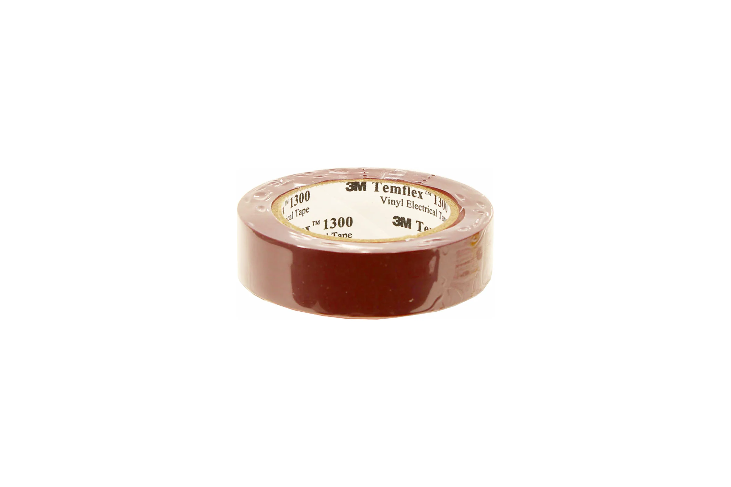 ПВХ Изолента 3М Temflex 1300, коричневая, рулон 19 мм x 20 м 7100080348