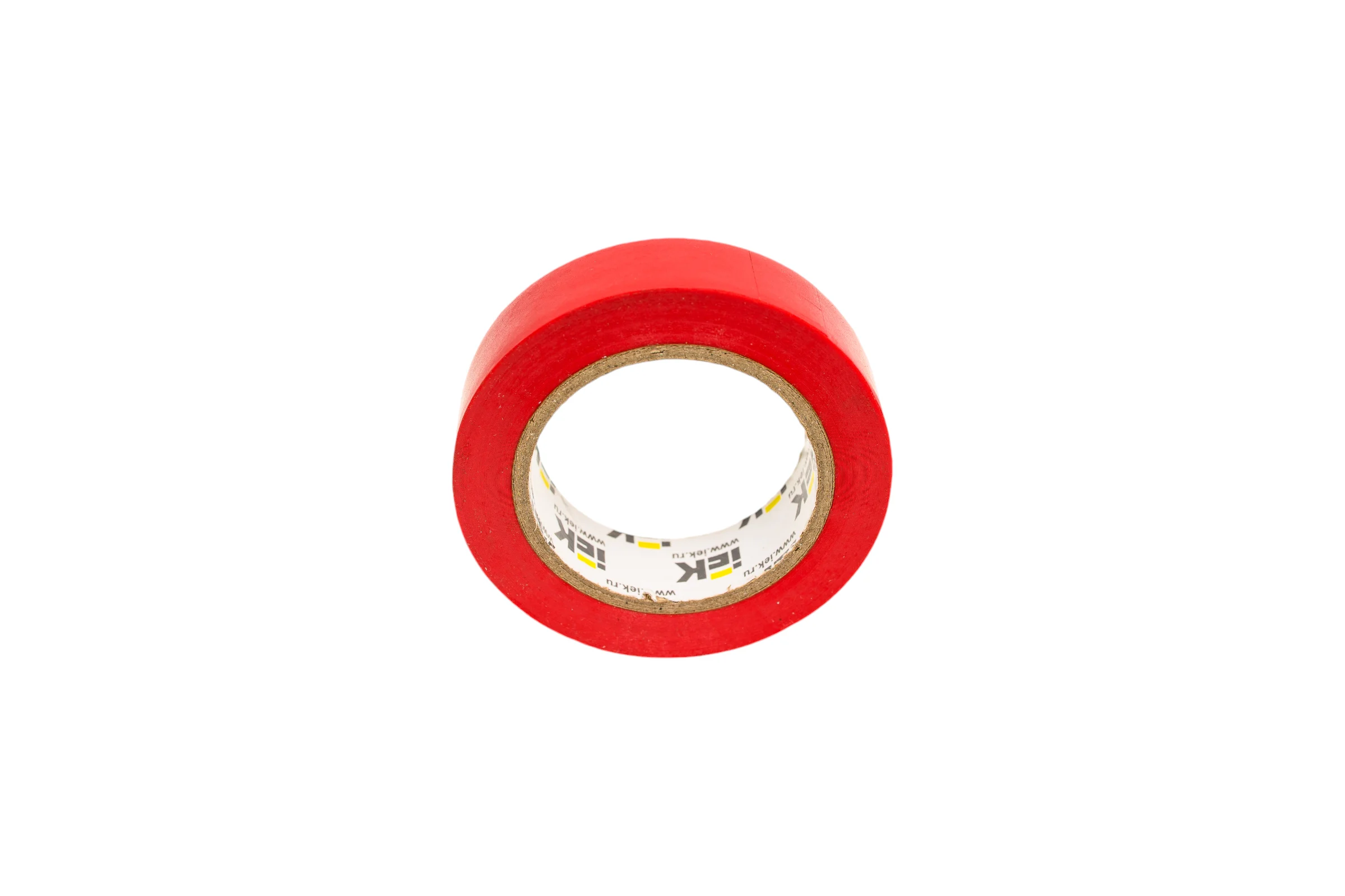 Изолента IEK 0,13х15 мм, красная, 10 метров UIZ-13-10-10M-K04
