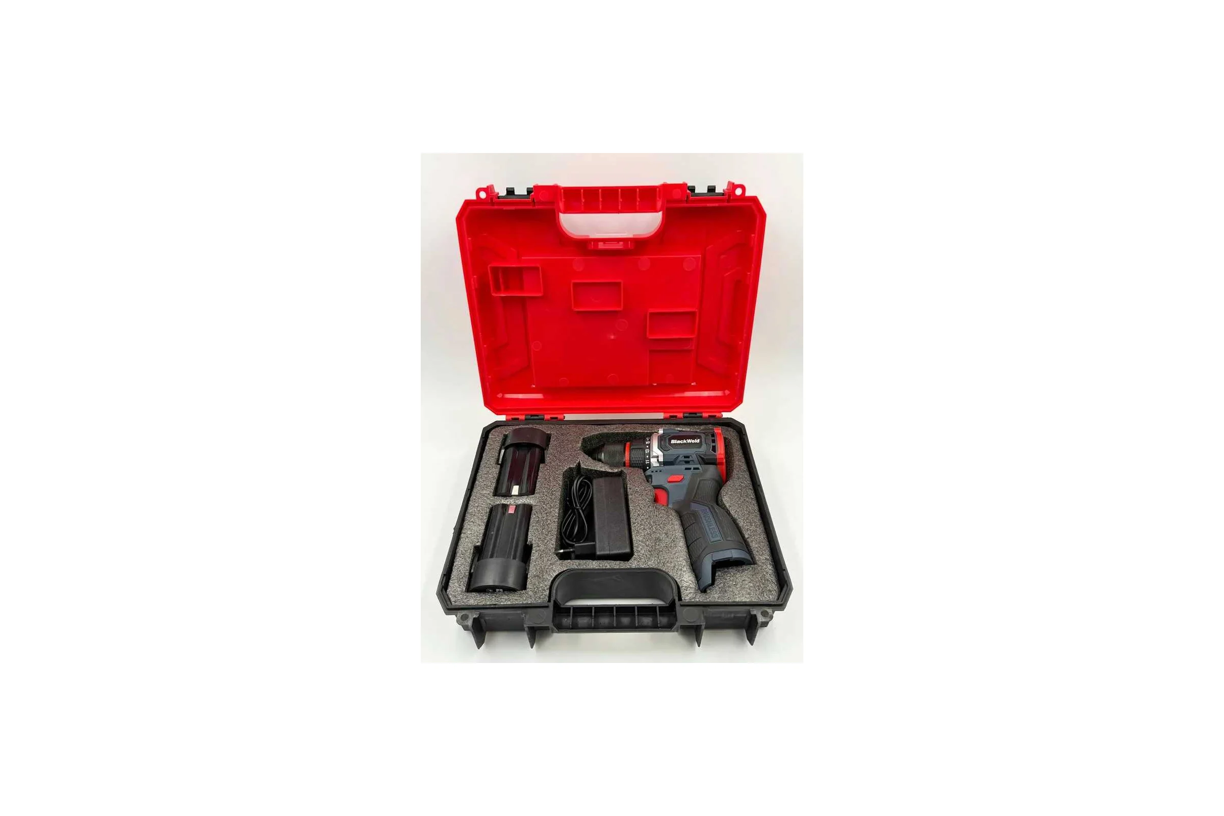 Бесщеточная аккумуляторная дрель-шуруповерт BlackWeld JZ10R 18V1.5Ah 150167