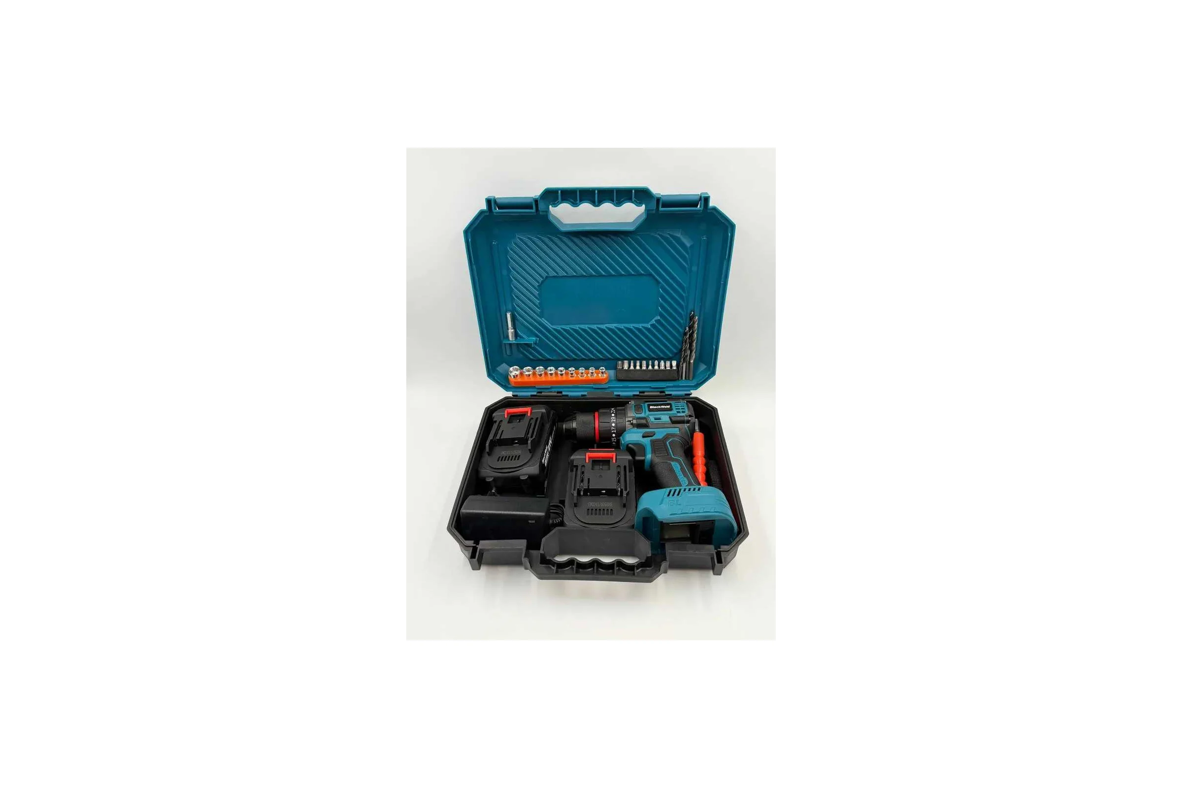 Бесщеточная аккумуляторная дрель-шуруповерт BlackWeld JZ02-10-2Y 21V 2.0Ah 150177