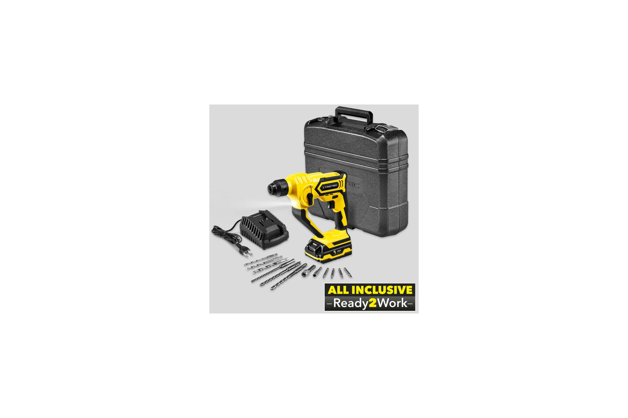 Аккумуляторный перфоратор TROTEC PRDS 10-20V 4415000201