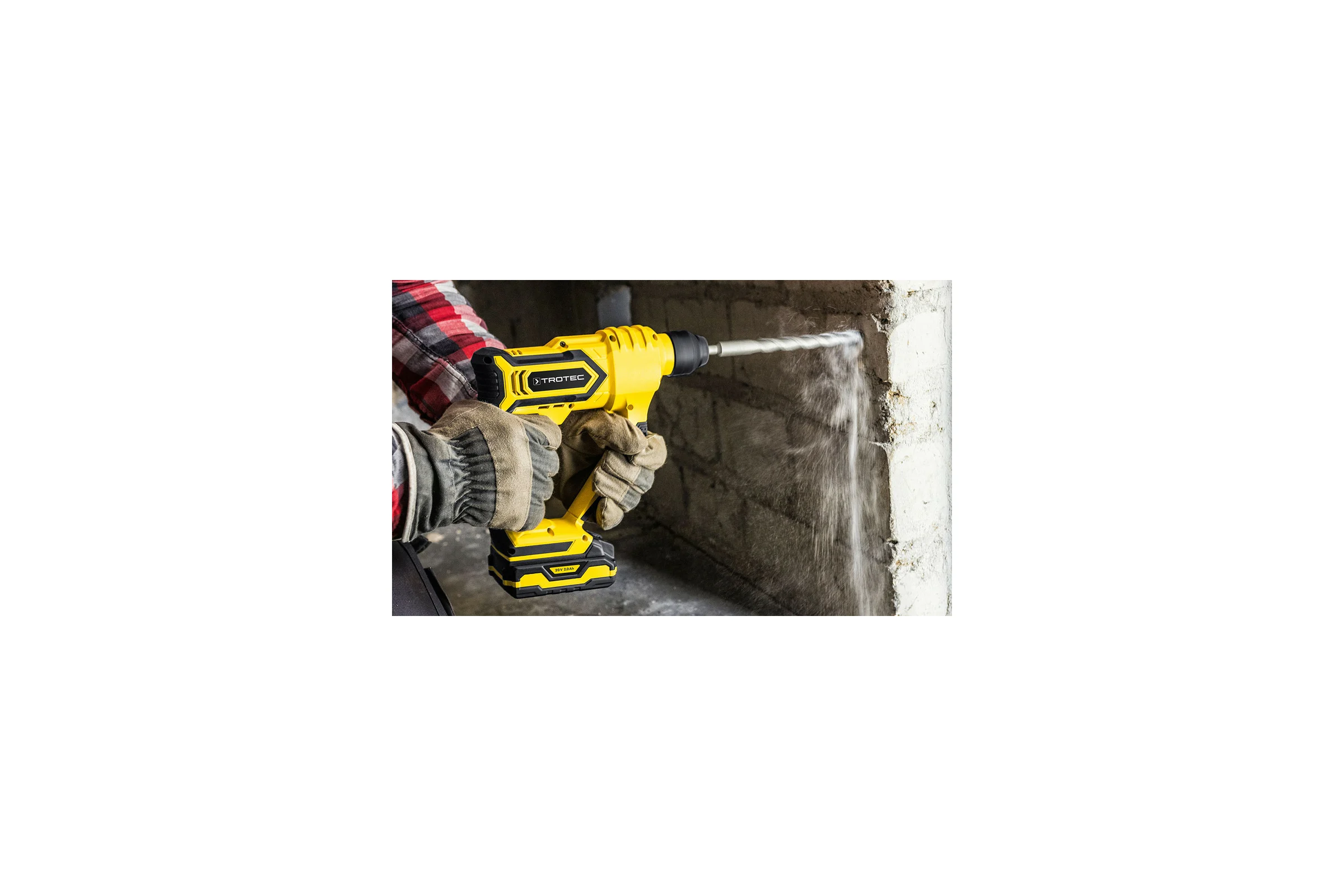 Аккумуляторный перфоратор TROTEC PRDS 10-20V 4415000201