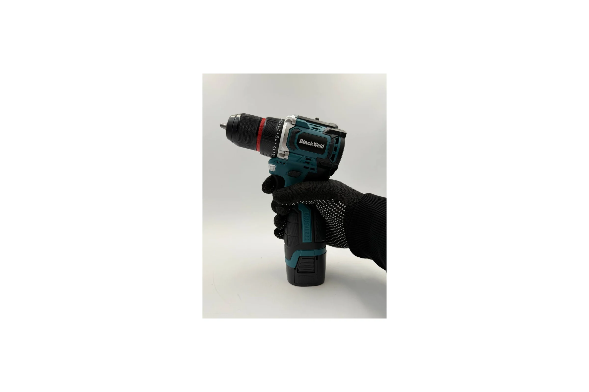 Бесщеточная аккумуляторная дрель-шуруповерт BlackWeld JZ10-2B 18V 2.0Ah 150172