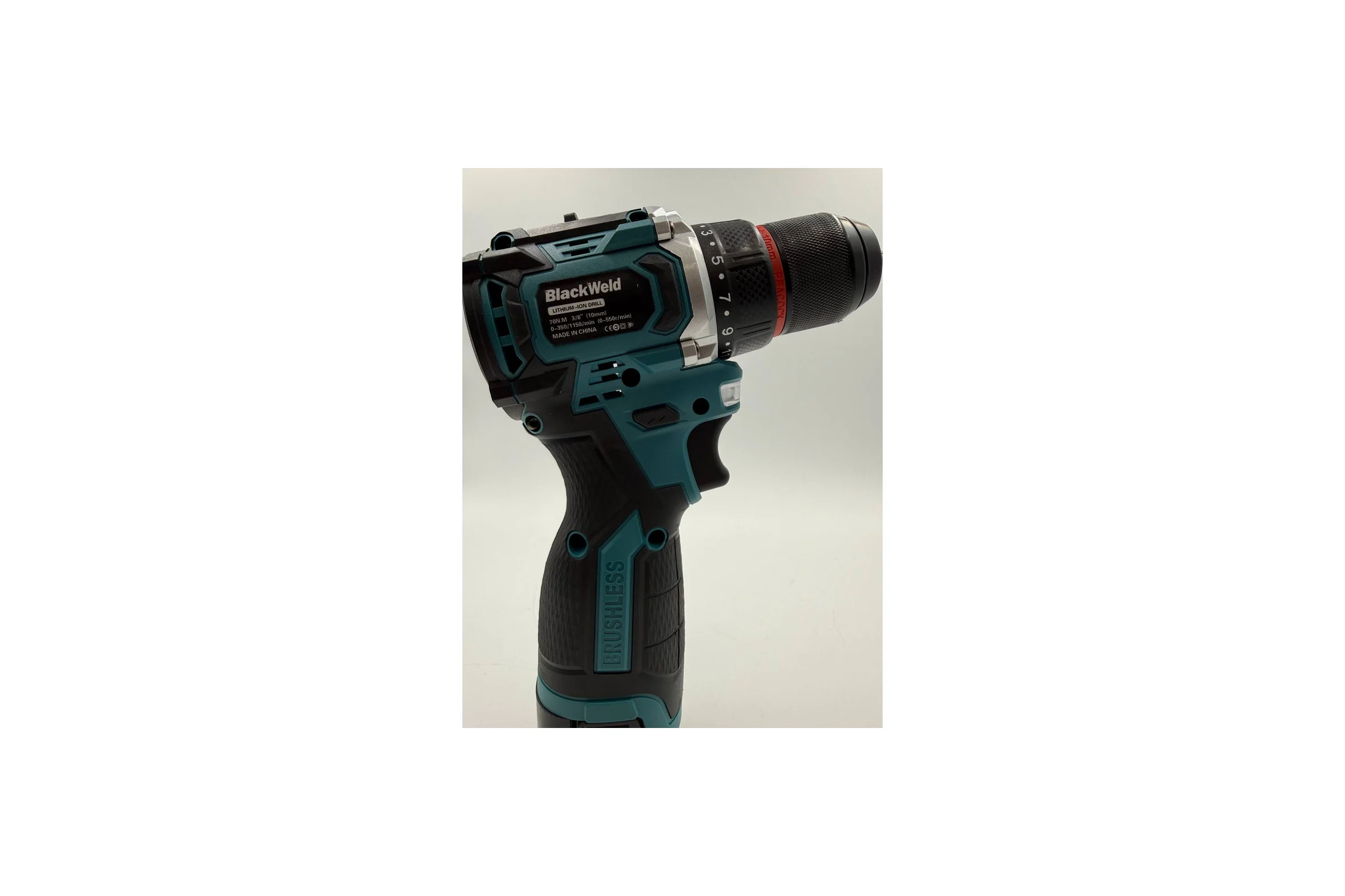 Бесщеточная аккумуляторная дрель-шуруповерт BlackWeld JZ10-2B 18V 2.0Ah 150172