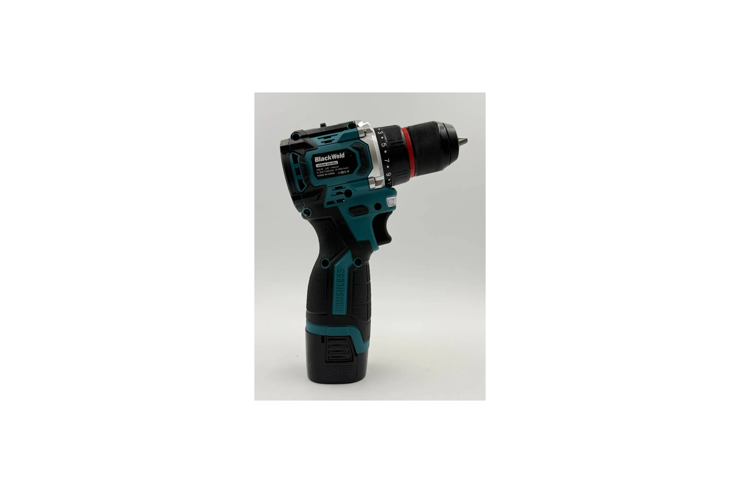 Бесщеточная аккумуляторная дрель-шуруповерт BlackWeld JZ10-2B 18V 2.0Ah 150172