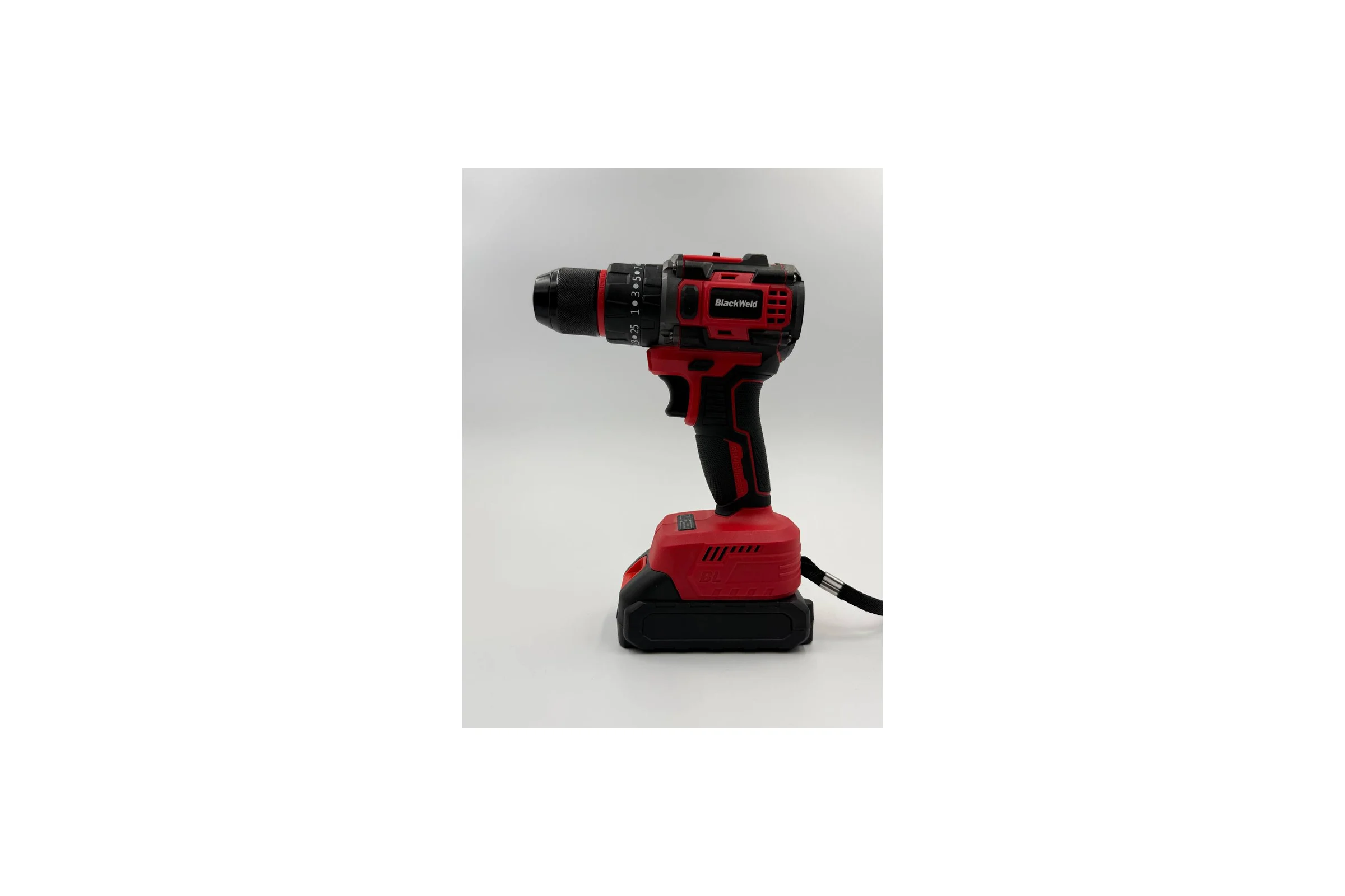 Бесщеточная аккумуляторная дрель-шуруповерт BlackWeld JZ02-10-2RB 21V 2.0Ah 150178