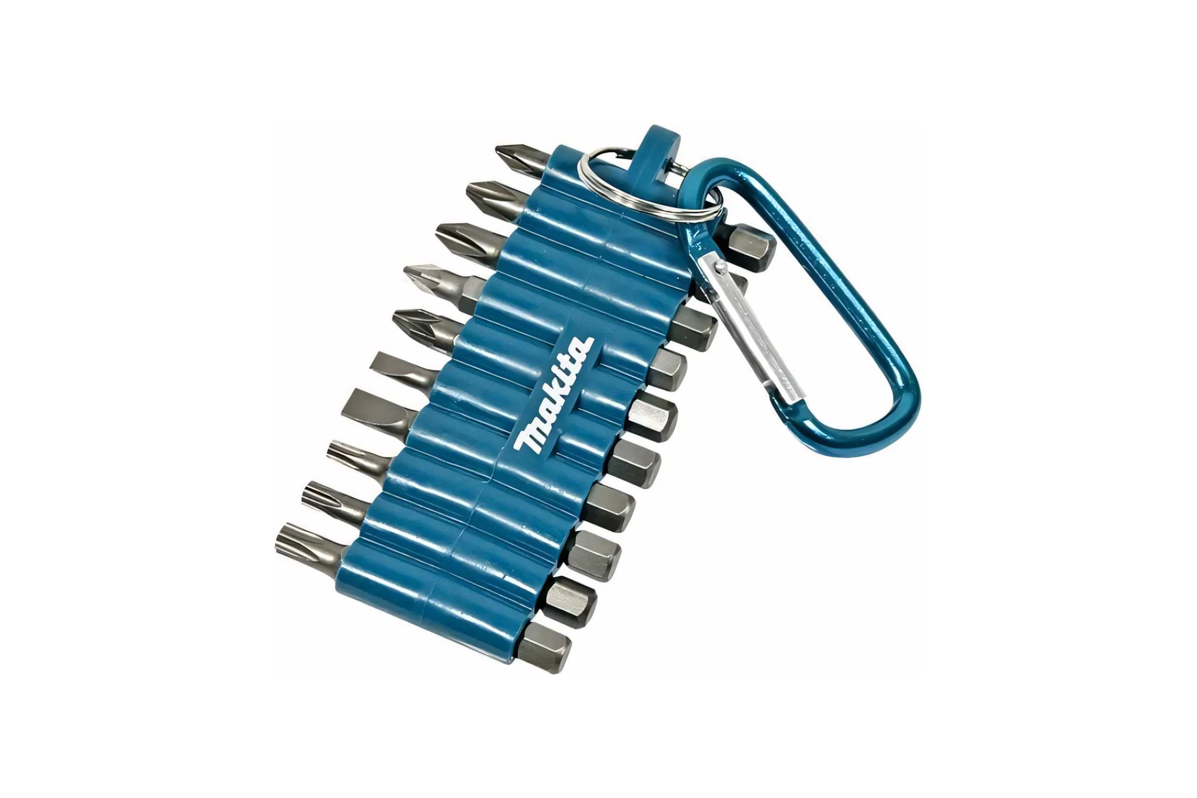 Набор бит 10 шт с карабином Makita D-65028