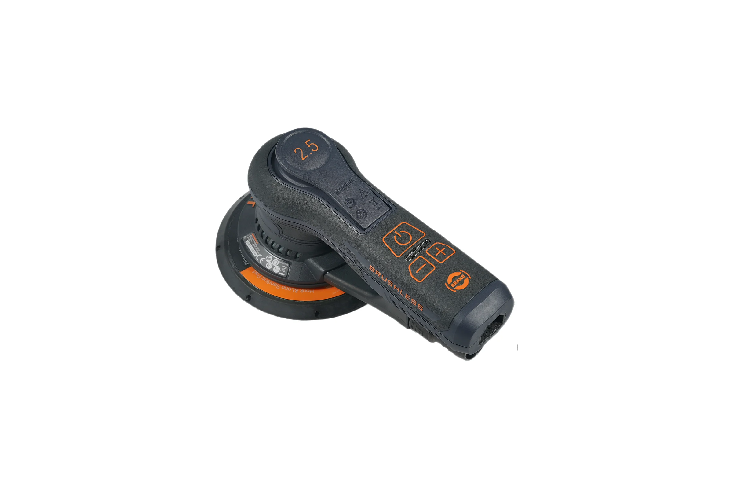 Шлифовальная машинка ручная MAXXT, 220V/50Hz, 400W, 150 мм, эксц. 2,5 мм MOS400C-2.5