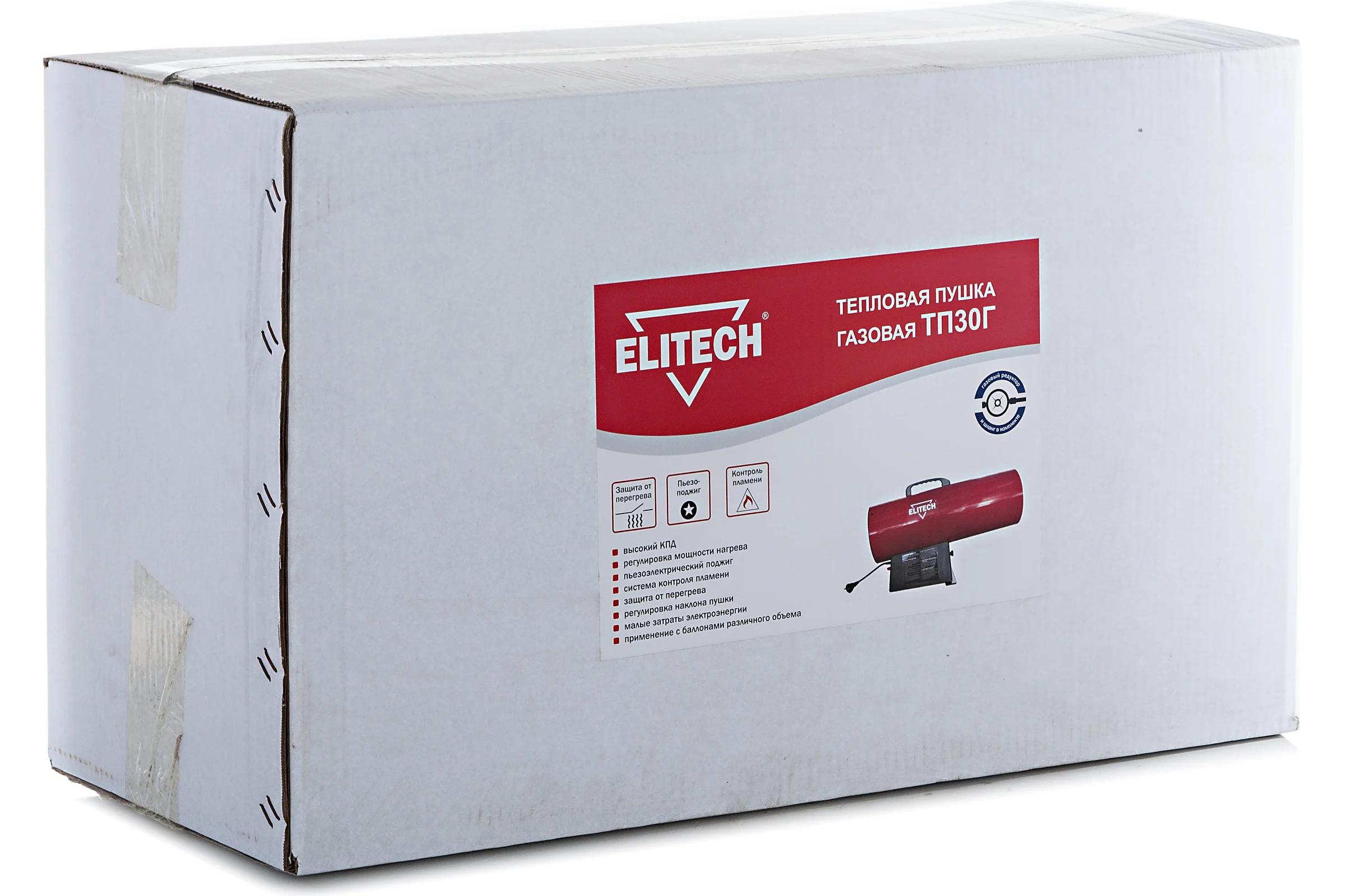 Газовая тепловая пушка Elitech ТП 30Г