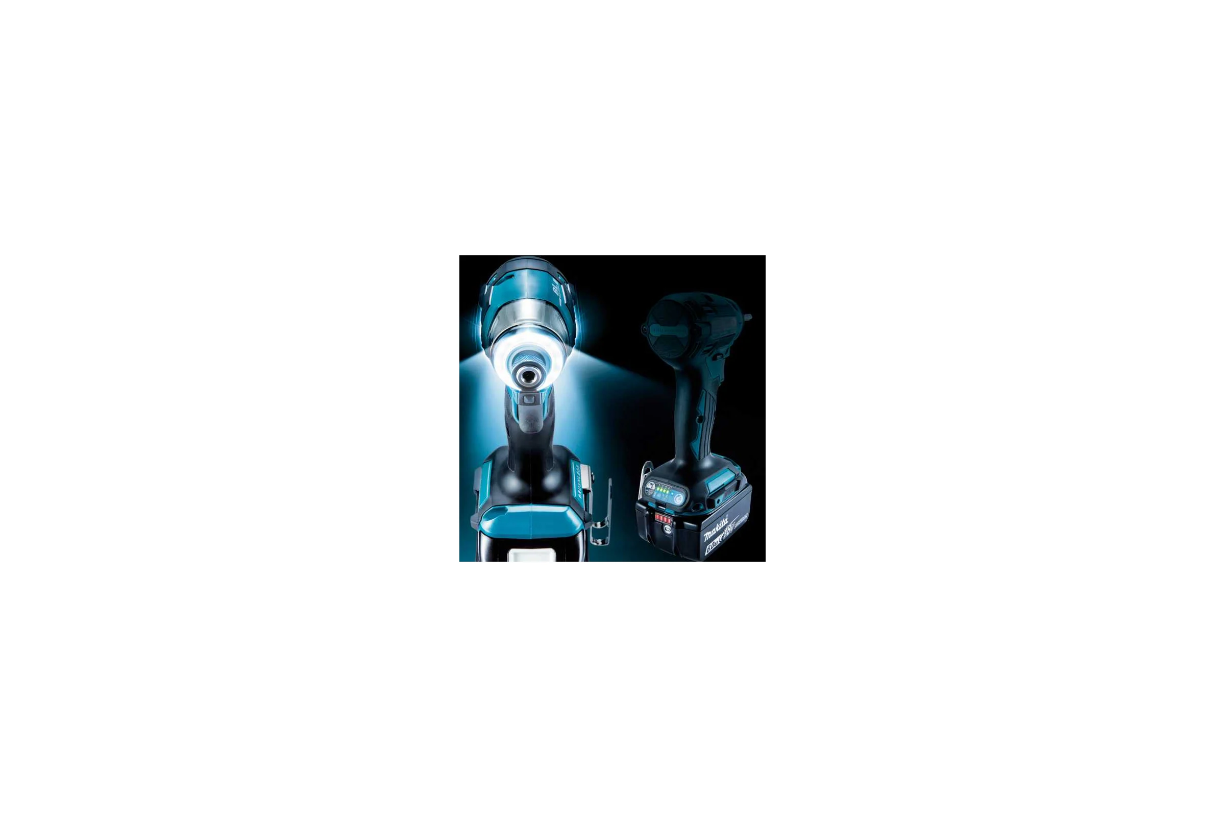 Шуруповерт ударный аккумуляторный Makita LXT18В BL XPT 180Нм Т1/Т2/Дерево/Болт 2х5,0 Ач АКБ, быстрое ЗУ, Makpac 2 DTD173RTJ