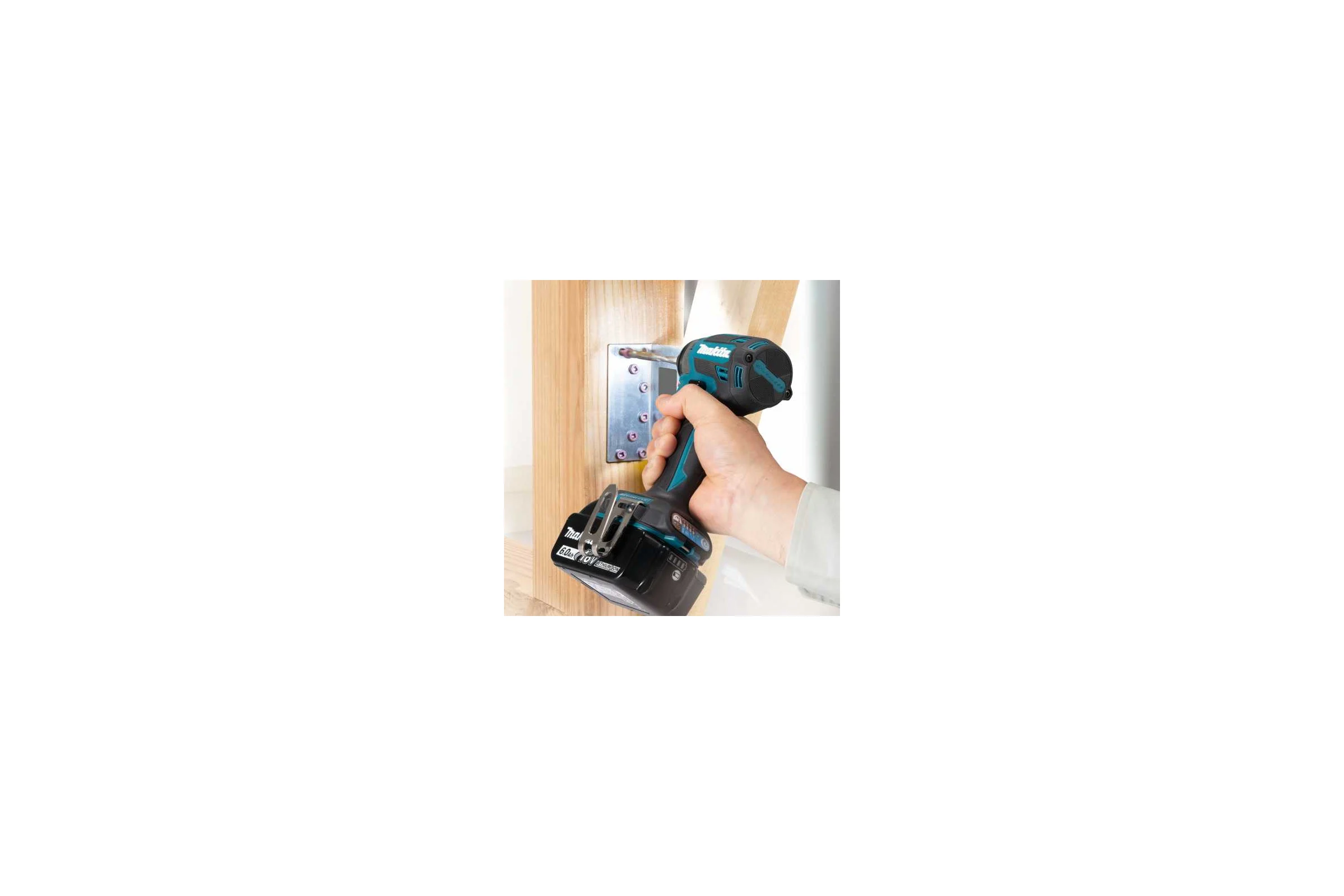 Шуруповерт ударный аккумуляторный Makita LXT18В BL XPT 180Нм Т1/Т2/Дерево/Болт 2х5,0 Ач АКБ, быстрое ЗУ, Makpac 2 DTD173RTJ