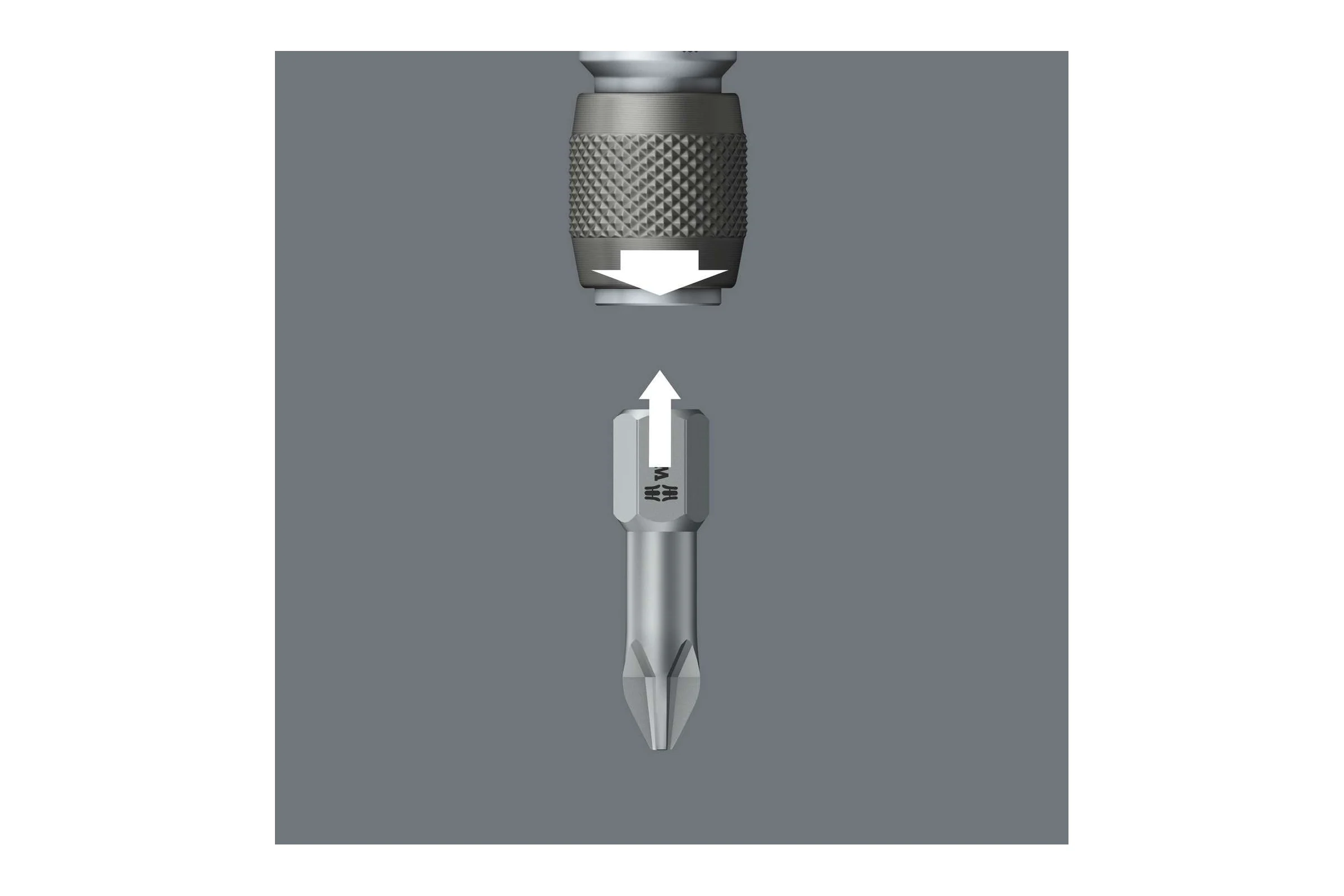 Битодержатель WERA 784/C/2 быстросъемный 5/16 дюймов D8 x 1/2 дюймов F квадрат, 50 мм WE-042768