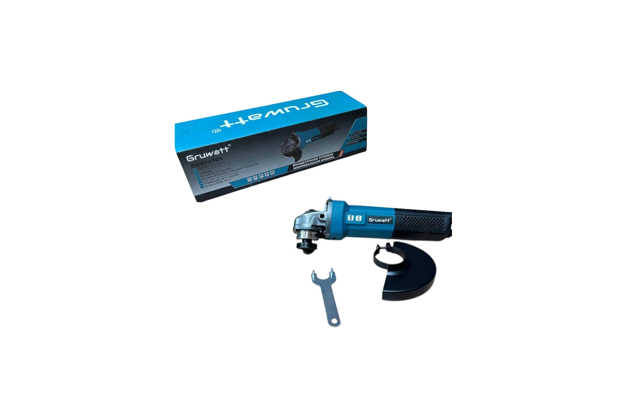 Бесщеточная УШМ Gruwatt GRS125BS