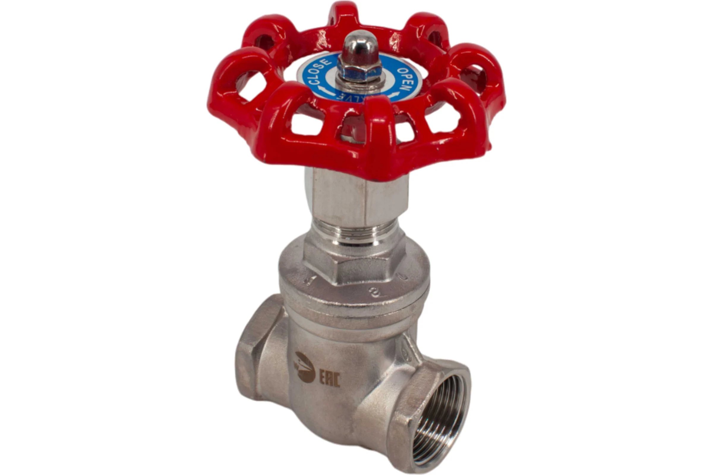 Задвижка клиновая муфтовая нержавеющая NEWKEY AISI304 DN20 (3/4), (CF8), PN14 NK-ZKm20/4
