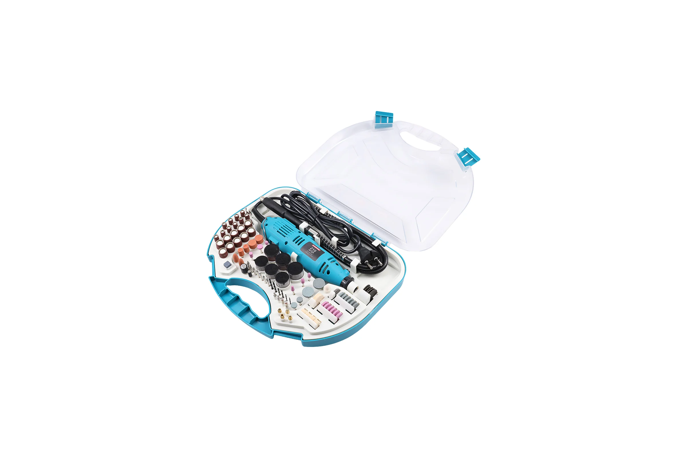 Гравер с набором насадок Smartbuy, 210 штук, в кейсе, Tools SBT-GRS-210p1