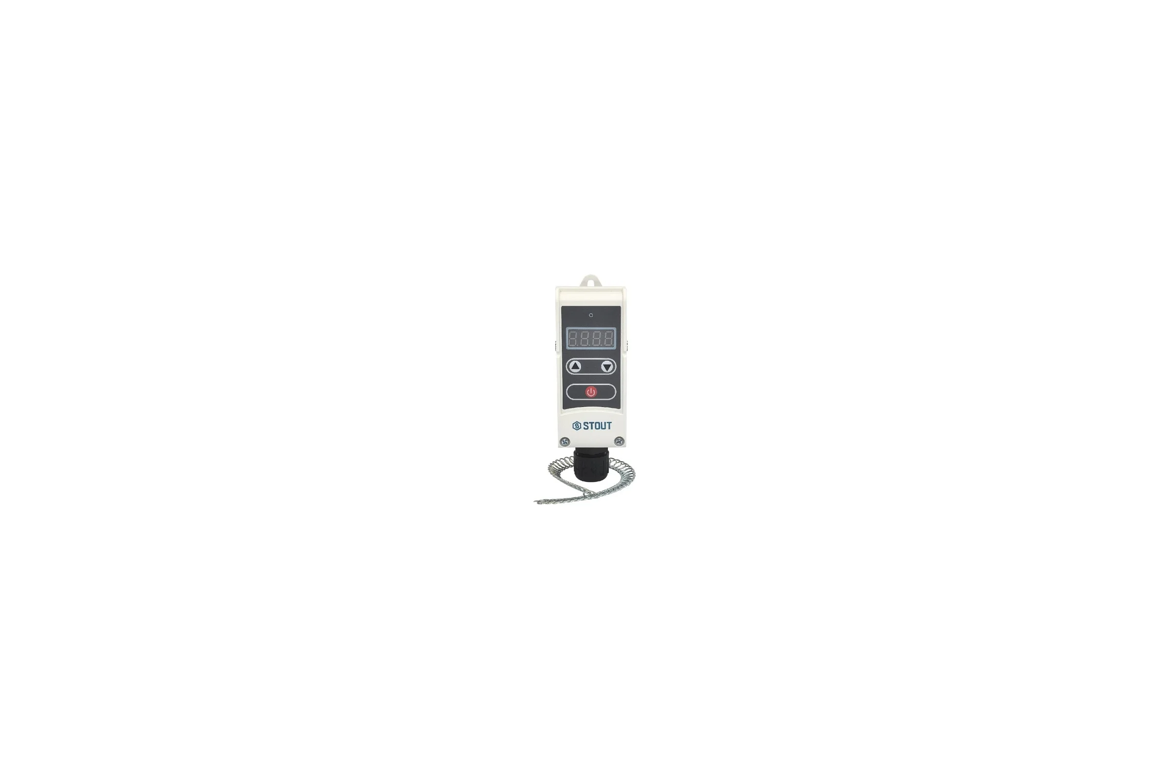 Термостат накладной электронный с пружинным фиксаторо STOUT STE-1006-200580 RG009455R1GA35