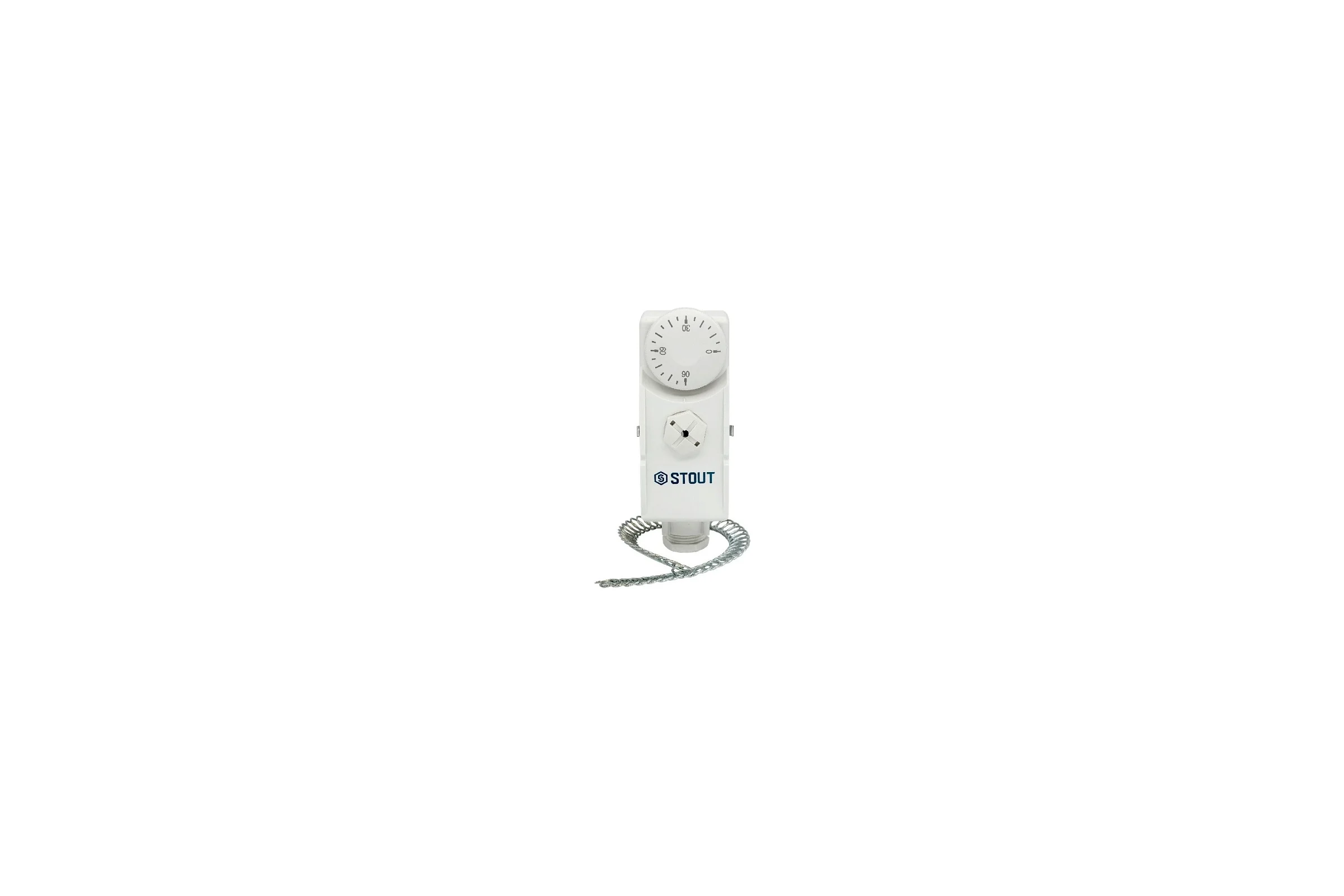 Термостат накладной механический с пружинным фиксатор STOUT STE-1007-200090 RG009455R1JD3B